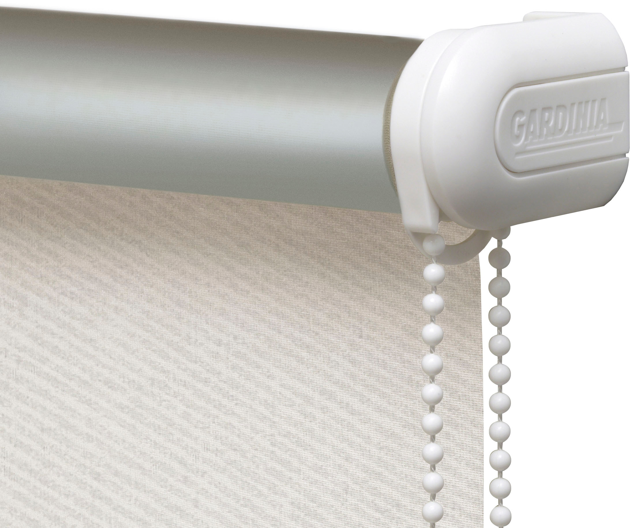 GARDINIA Seitenzugrollo »Uni-Rollo - Thermo Energiesparend«, verdunkelnd, energiesparend-Sichtschutz, mit Bohren, freihängend, Abschlussprofil in weiss