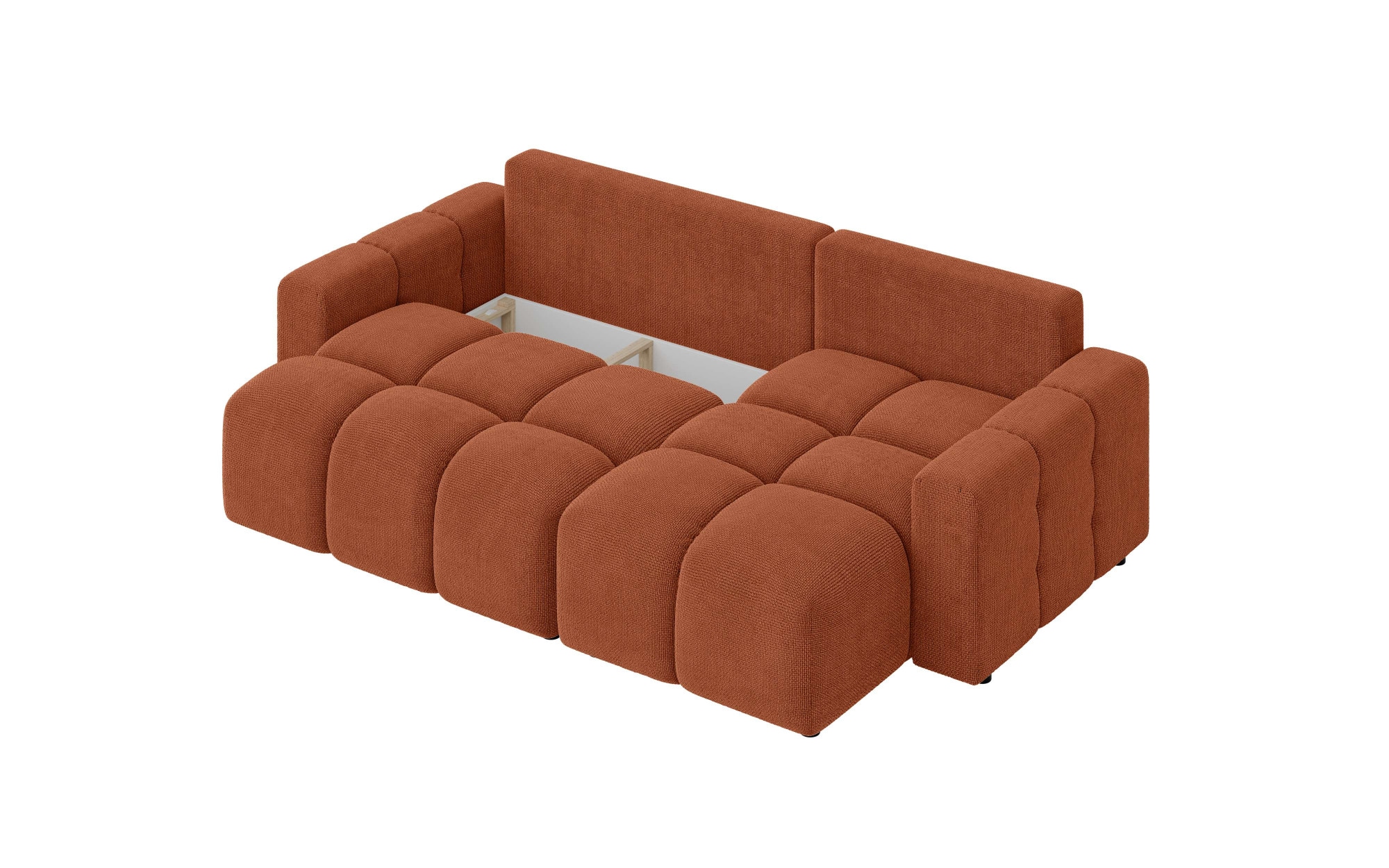 INOSIGN Ecksofa »FELICI, Schlafsofa 233cm, L-Form mit Recamiere beidseitig montierbar«, Designsofa mit Bettfunktion und Bettkasten, Masse B/T/H: 233/142/88 cm