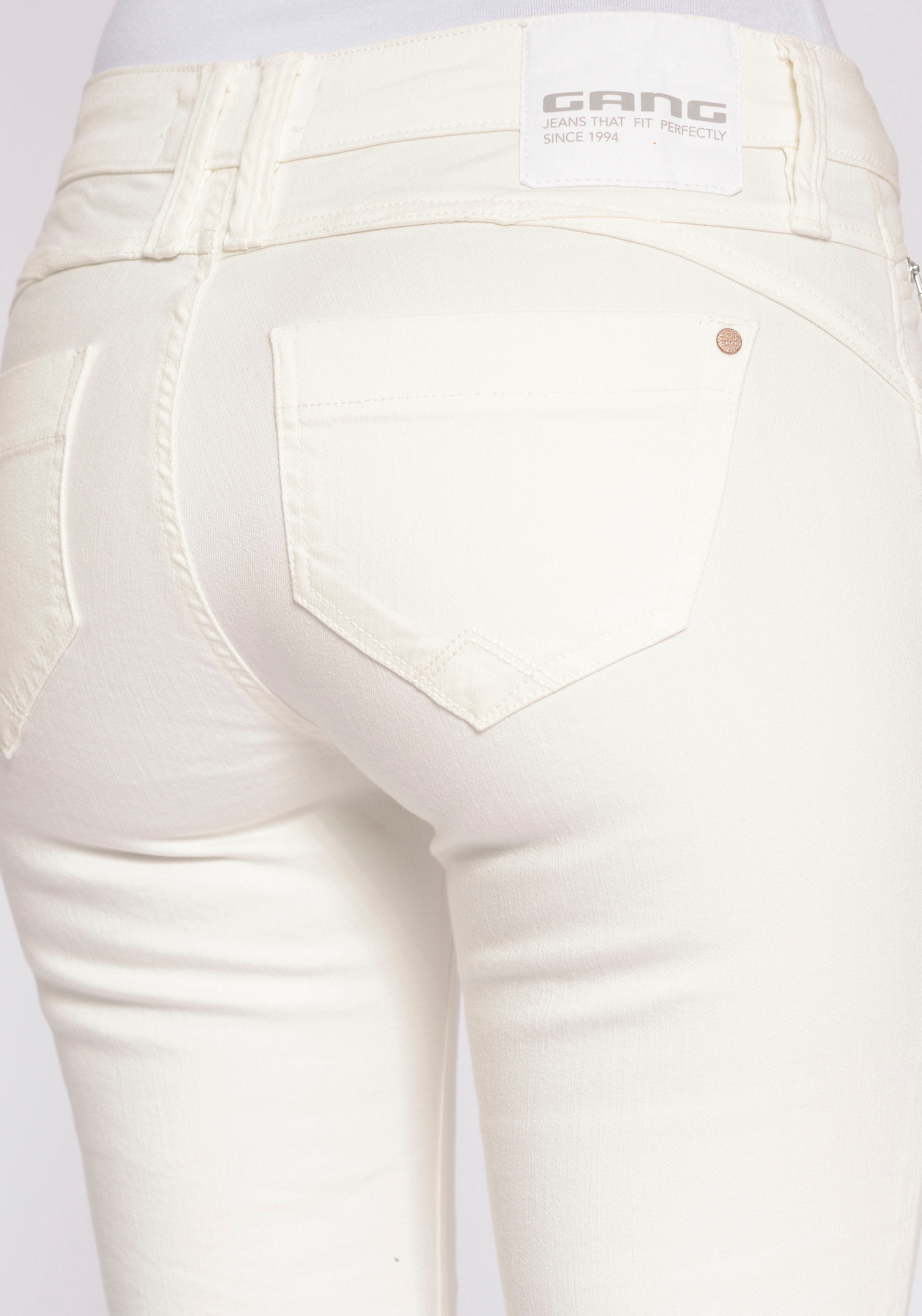 GANG Bootcut-Jeans »94NIKITA FLARED«, 5-Pocket Style mit Zipper an der Coinpocket