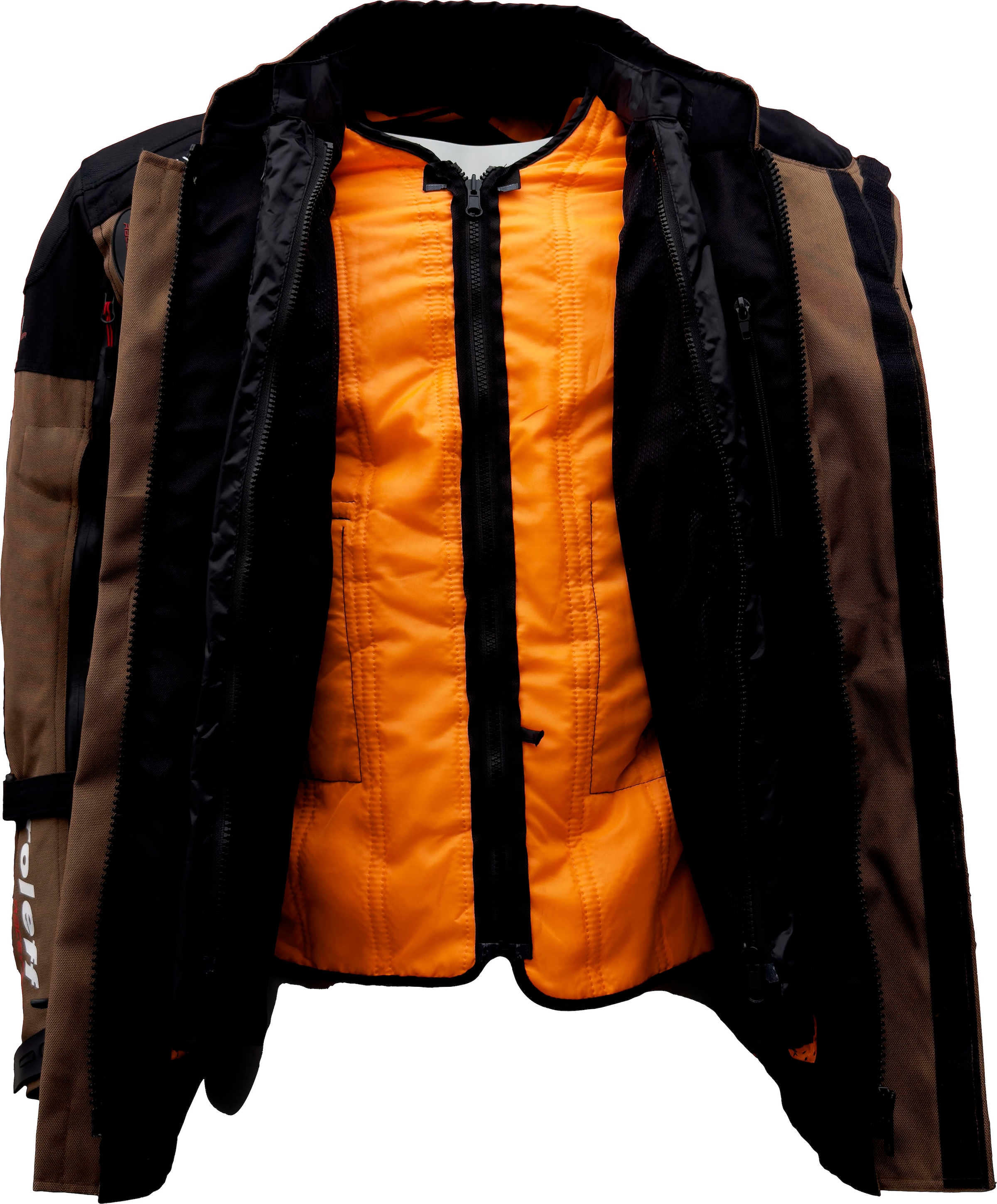 roleff Motorradjacke »Enduro«, mit Protektoren, optimale Belüftung