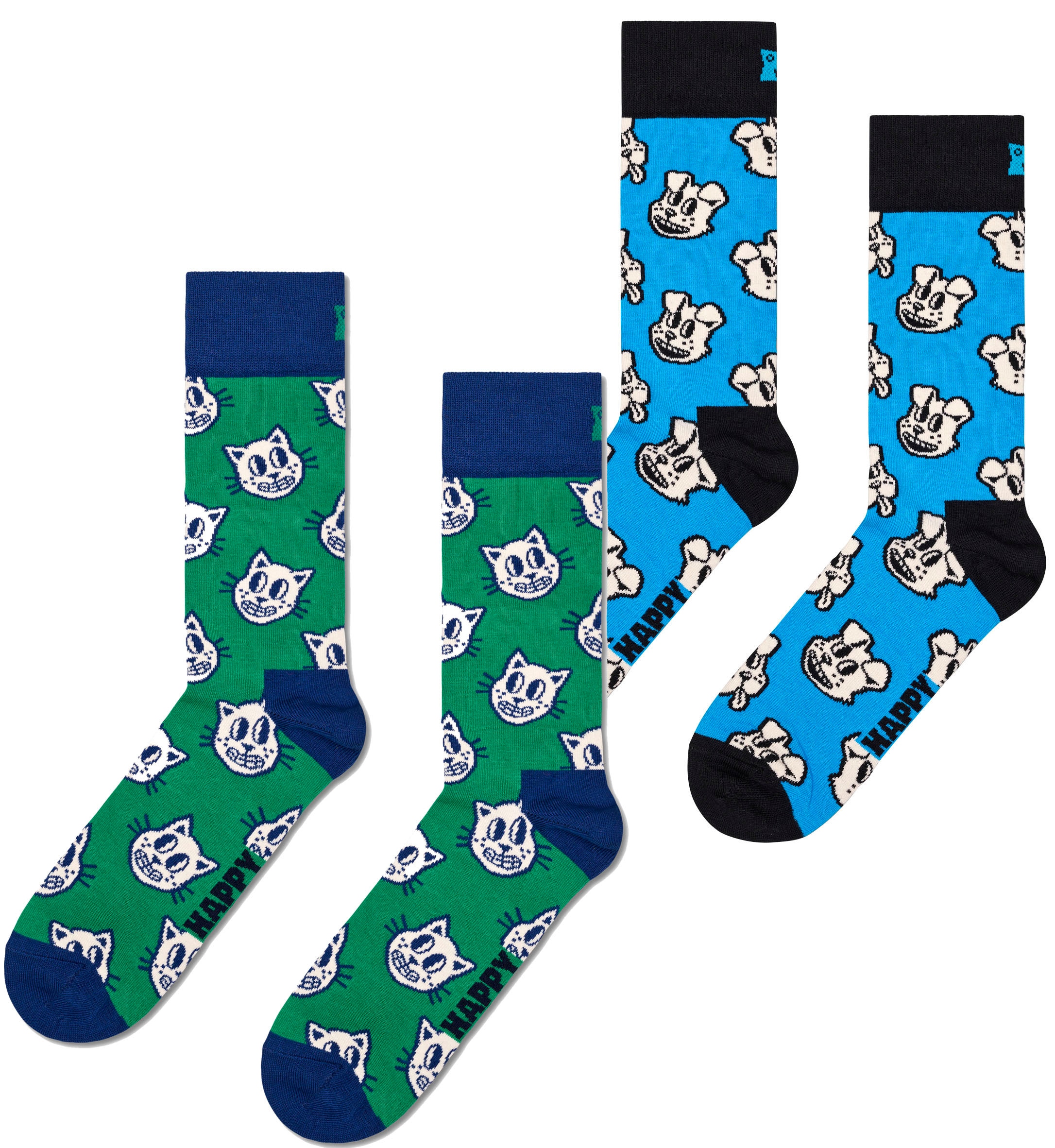 Happy Socks Socken, (2 Paar), Cat Socks online shoppen bei Jelmoli-Versand  Schweiz