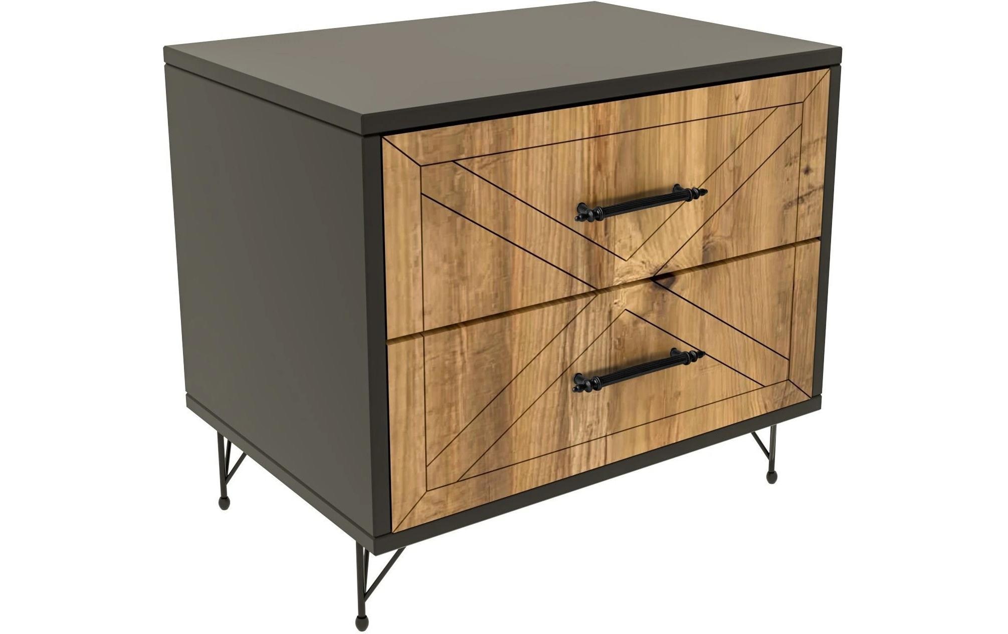 WOODY FASHION Nachttisch »Felicita 50 x 55 cm«