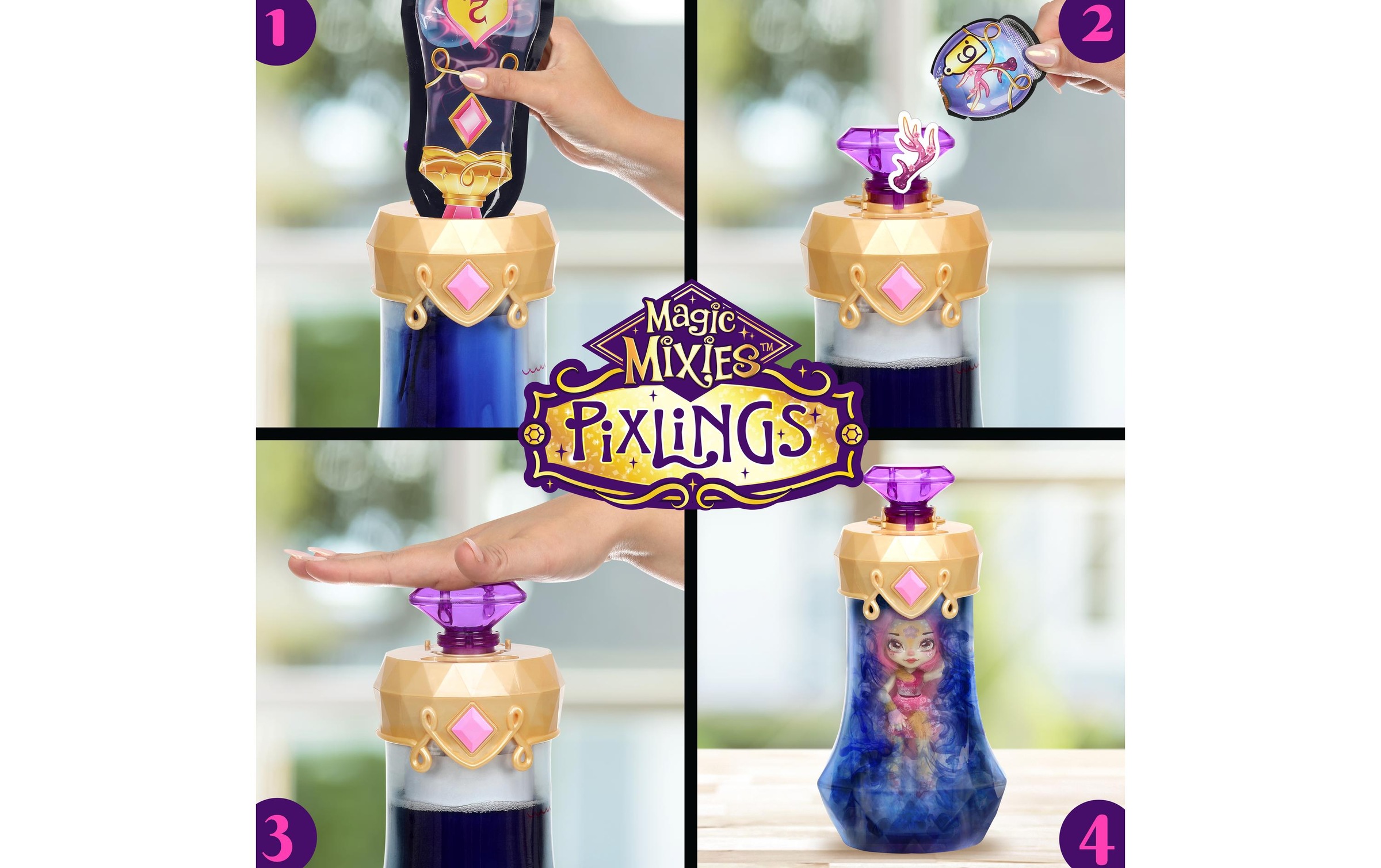 Moose Anziehpuppe »Magic Mixies Pixlings assortiert«