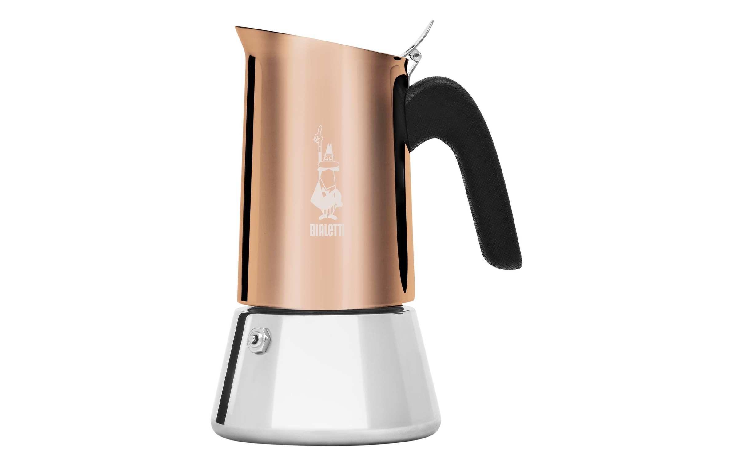 Bialetti Kupfer Kaffeekanne "New Venus 4"