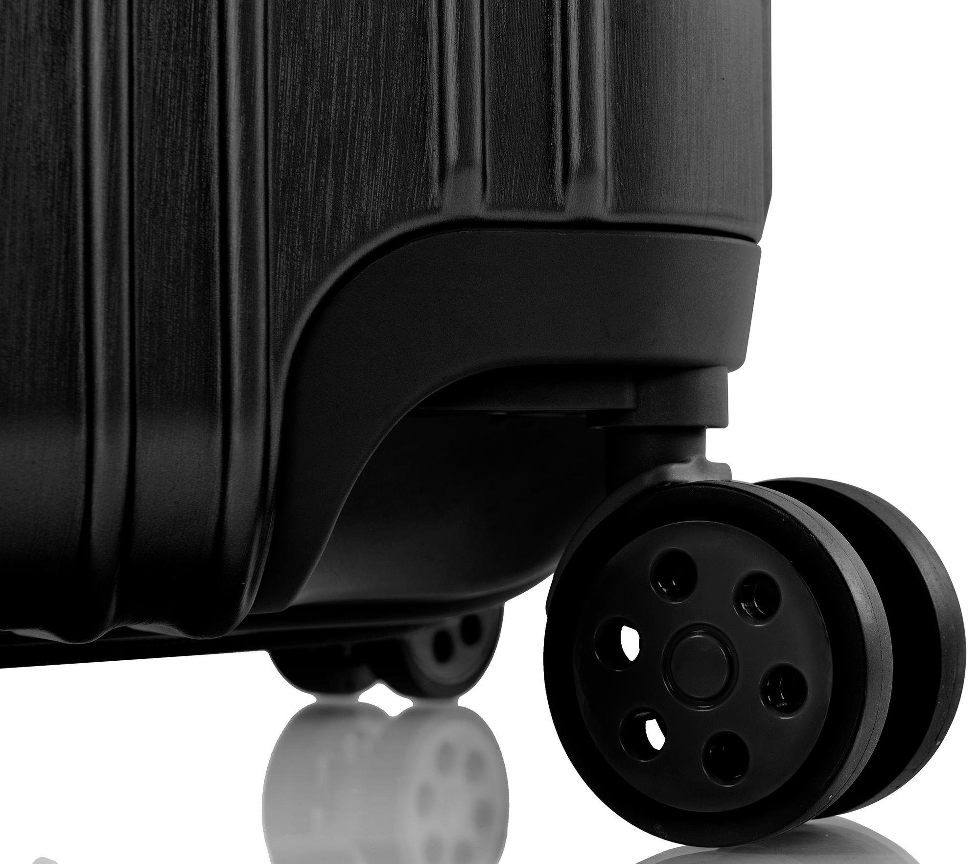 Heys Hartschalen-Trolley »Xtrak, in verschiedenen Farben und Grössen«, 4 Rollen, Heys x Joachim Llambi Handgepäck-Koffer TSA Schloss Volumenerweiterung