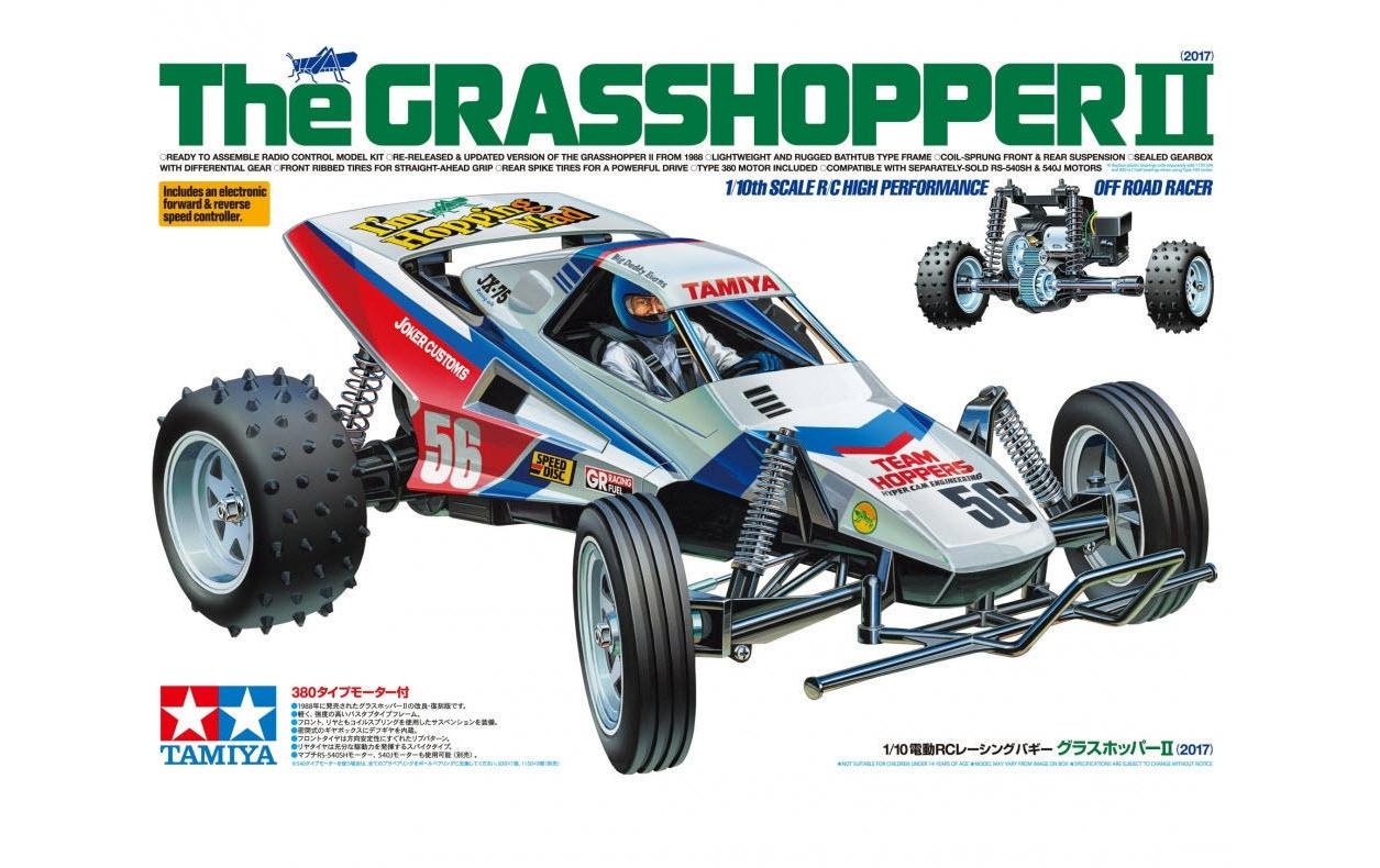 Tamiya RC-Buggy »Grasshopper II -2017 Bausatz«