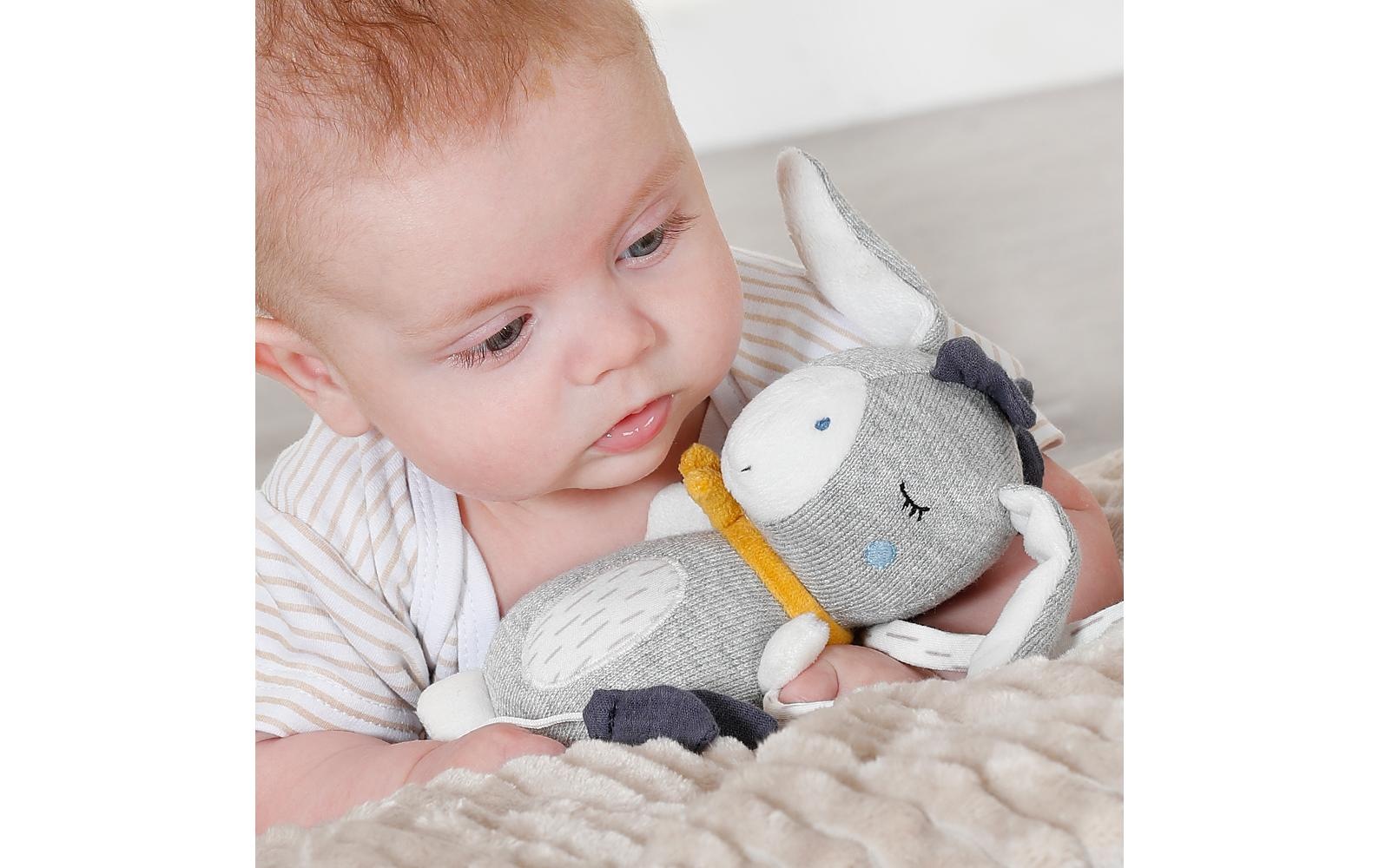 Fehn Spieluhr »Mini Natur Esel«