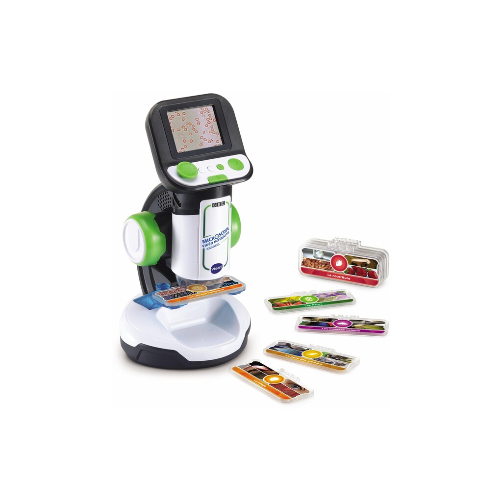 Vtech® Kindermikroskop »Genius XL - Microscope vidéo interactif«