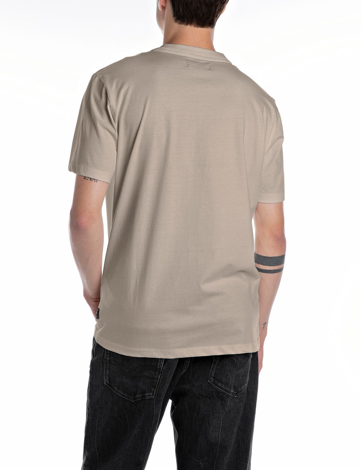 Replay T-Shirt »mit Logostickerei auf der Brust«