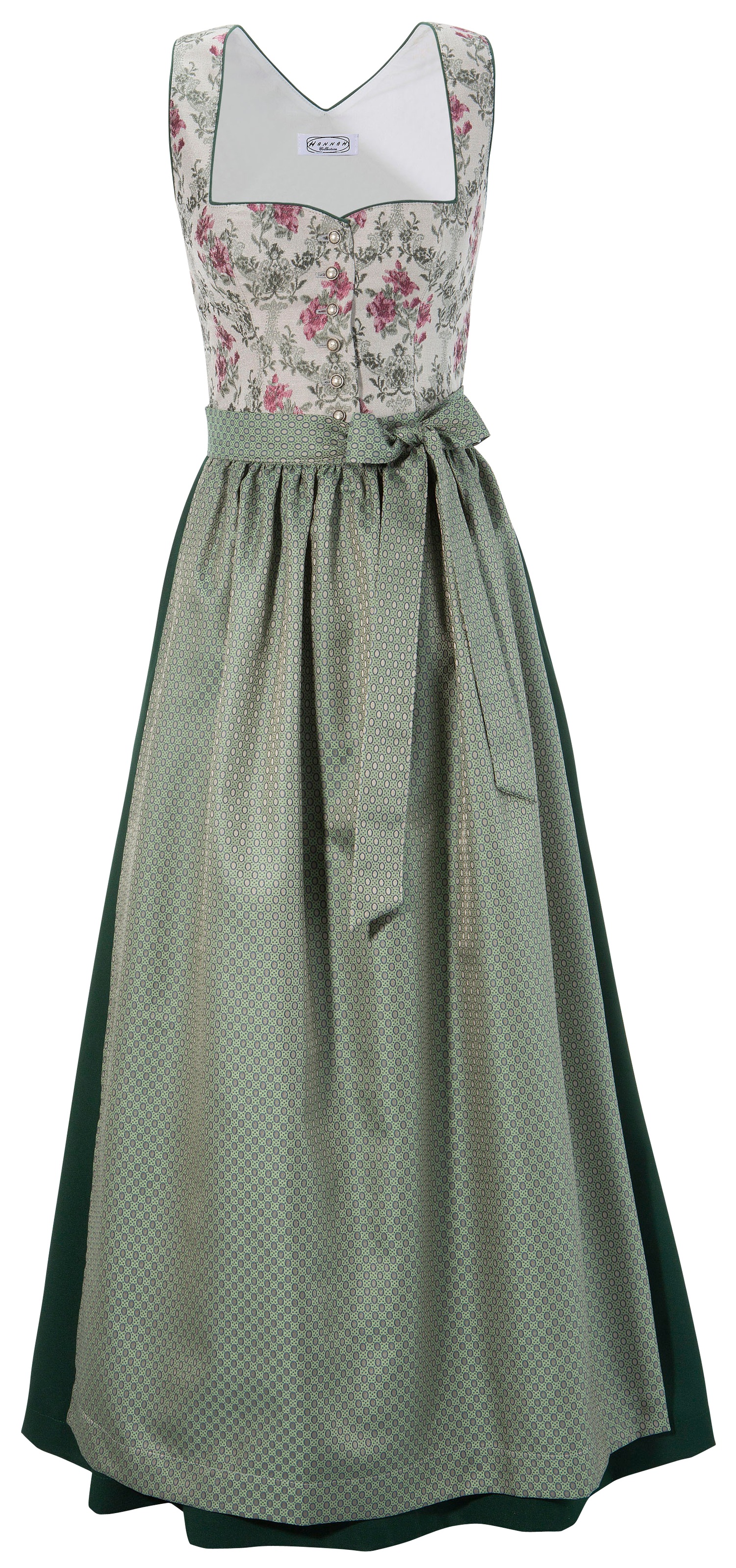 Hannah Dirndl, (2 tlg.), Damen, lang mit herzförmigem Ausschnitt kaufen