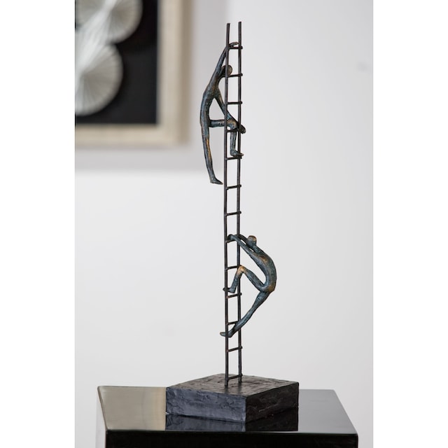 Casablanca by Gilde Dekofigur »Skulptur Balance of Power, silber«,  Dekoobjekt, Höhe 43 cm, mit Spruchanhänger, Wohnzimmer online bestellen |  Jelmoli-Versand