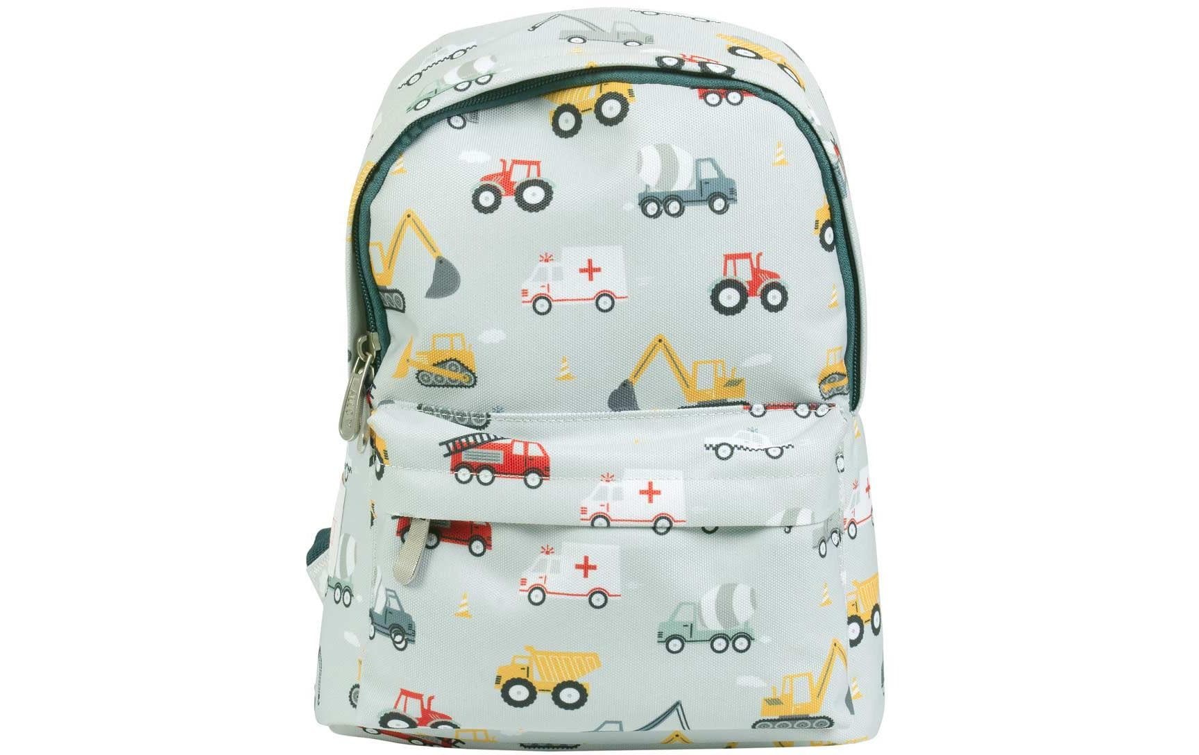 A Little Lovely Company Kinderrucksack "Fahrzeuge"