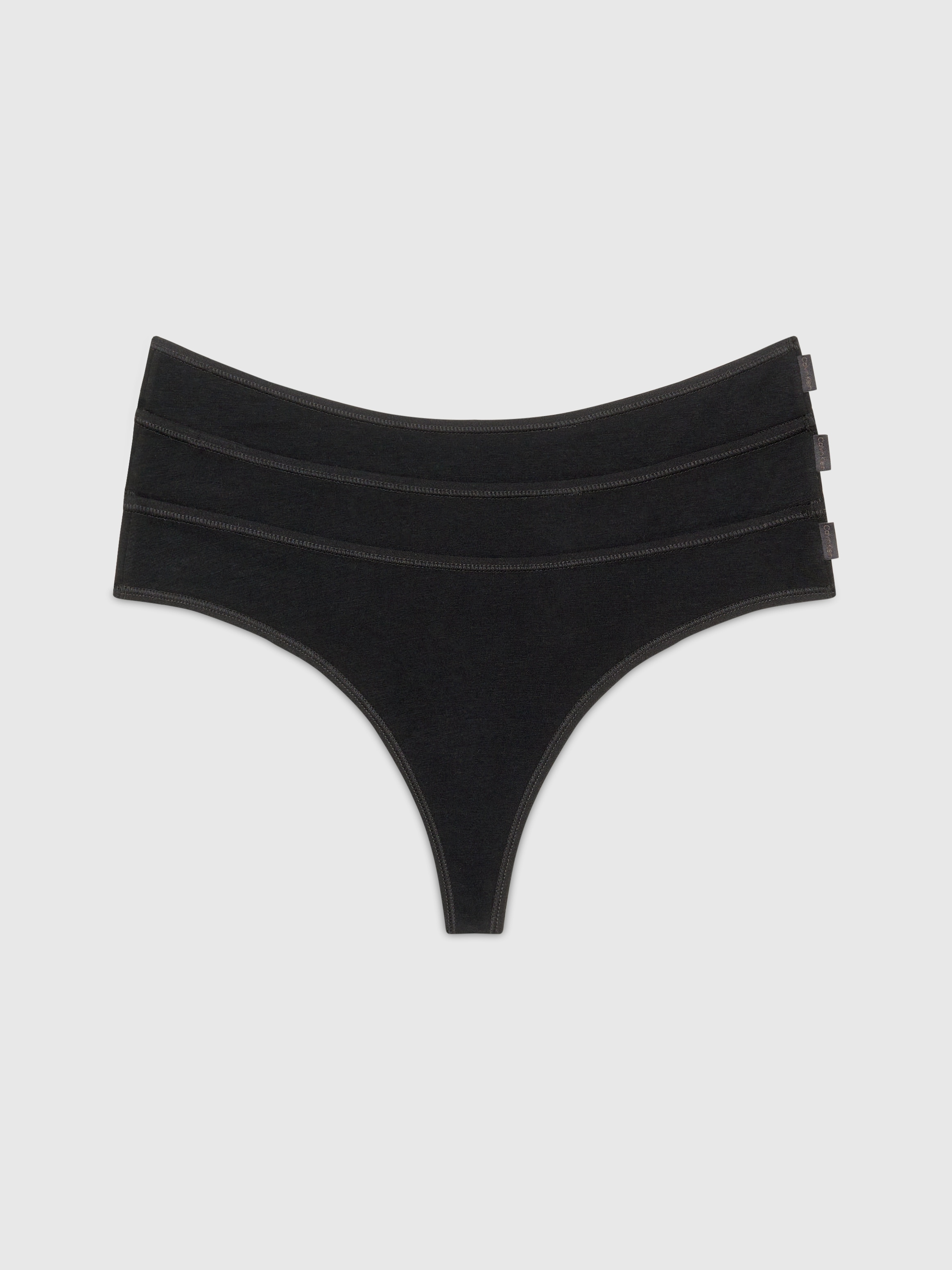 Tanga »3 PACK THONG (LOW-RISE)«, (Packung, 3 St., 3er-Pack), mit Markenlabel