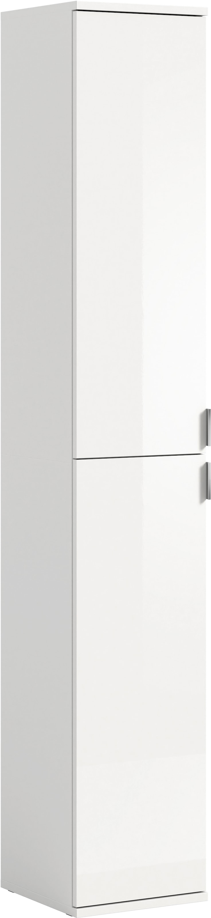 INOSIGN Garderobenschrank »Trondheim, Höhe 193 cm, 2 Türen, 6 Fächer, 4 Einlegeböden«, 1 Kostruktionsboden, Türanschlag wechselbar, Garderobenschrank,Schrank