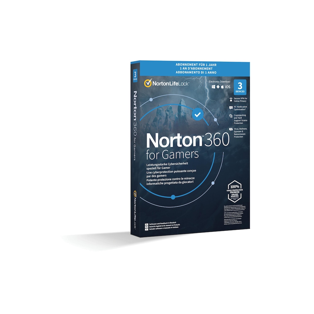 Norton Virensoftware »360 for Gamers Box, Vollvers«
