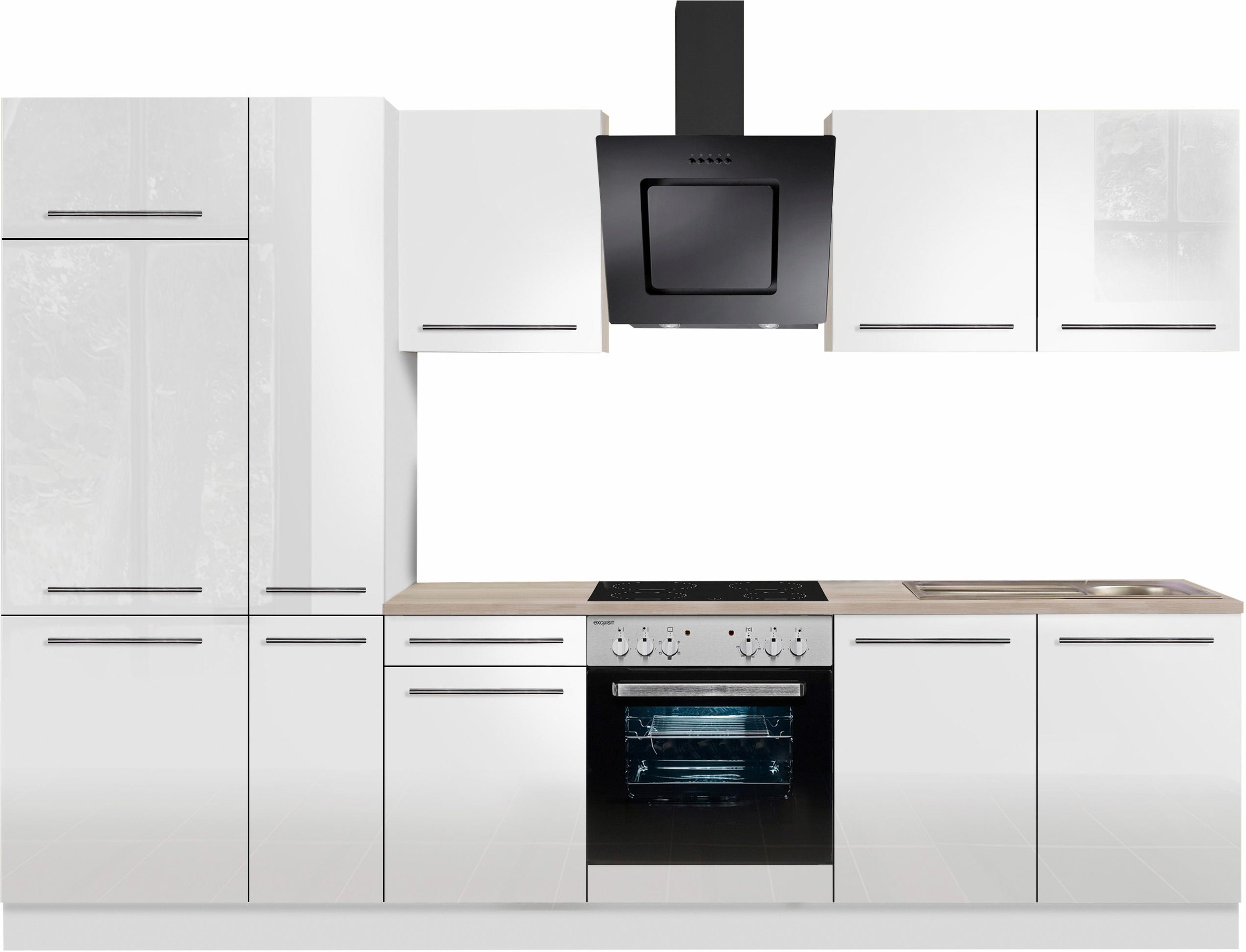 ❤ OPTIFIT Küchenzeile »Bern«, Breite 300 cm, wahlweise mit E-Geräten, höhenverstellbare  Füsse kaufen im Jelmoli-Online Shop