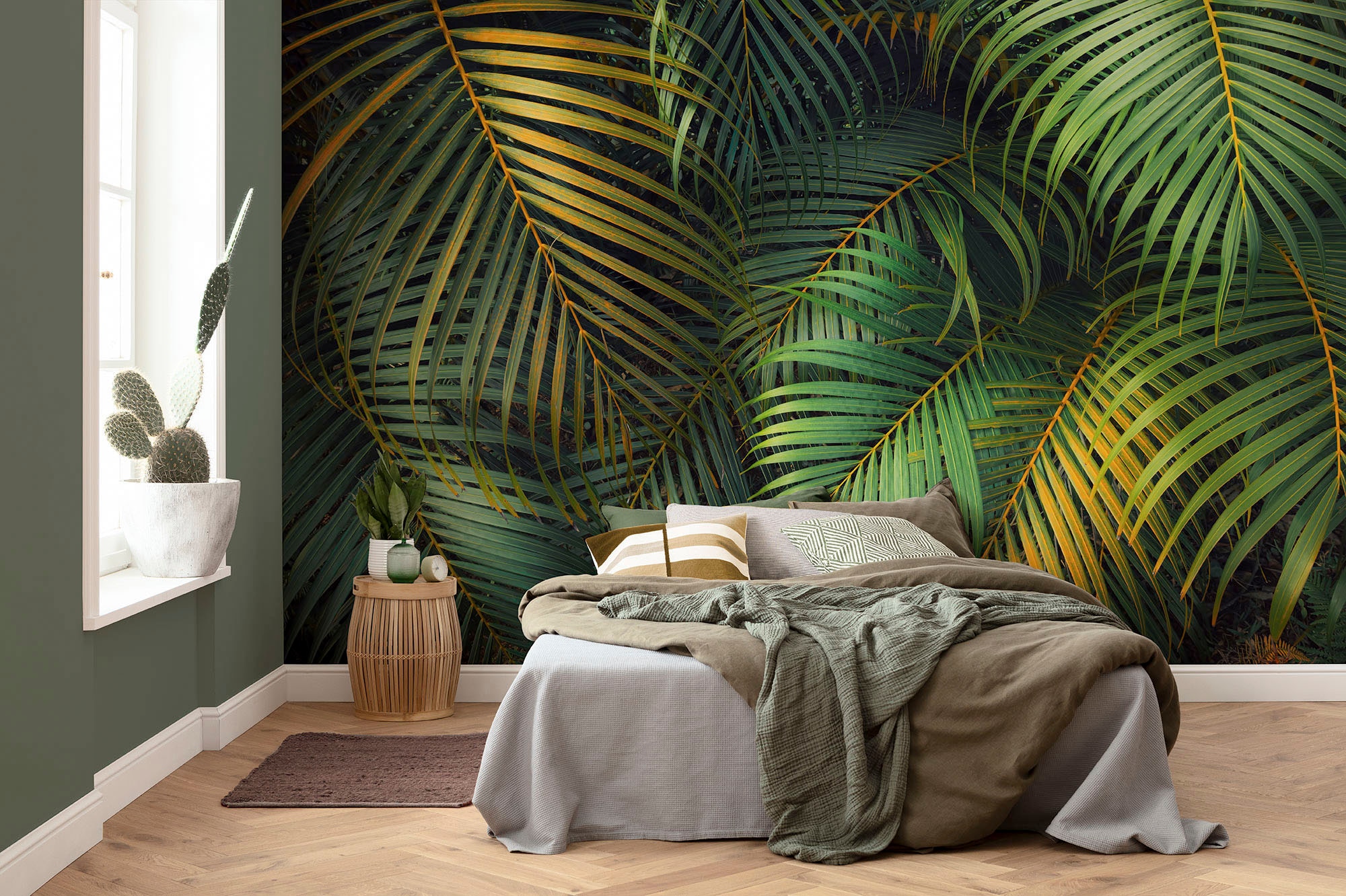 Komar Fototapete »Digitaldruck Vlies - Amazon Fern - Grösse 400 x 250 cm«, bedruckt, Wohnzimmer, Schlafzimmer