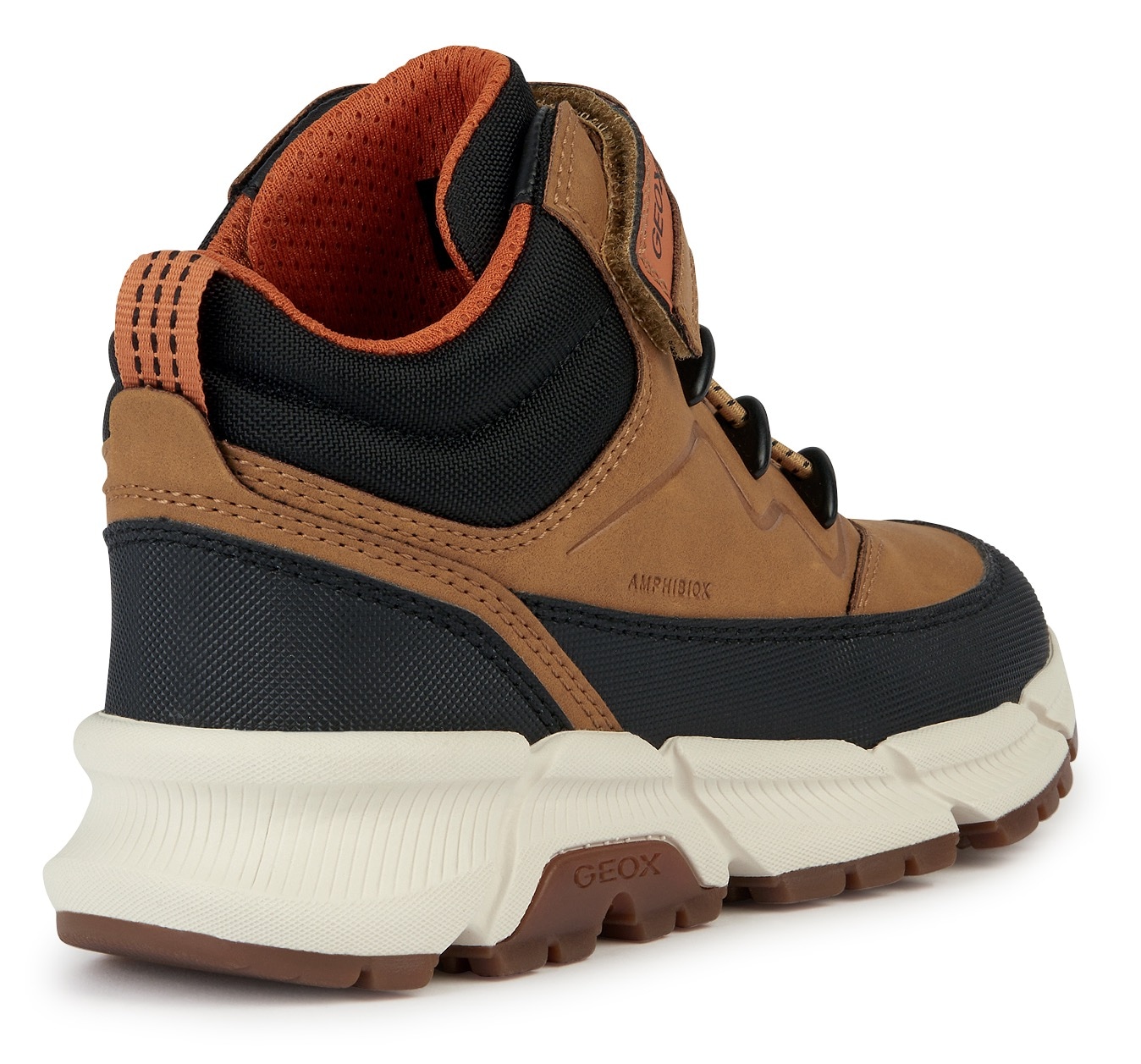 Geox Winterboots »J FLEXYPER PLUS BOY ABX«, High Top Sneaker, Schnürboots mit wasserabweisender TEX-Ausstattung