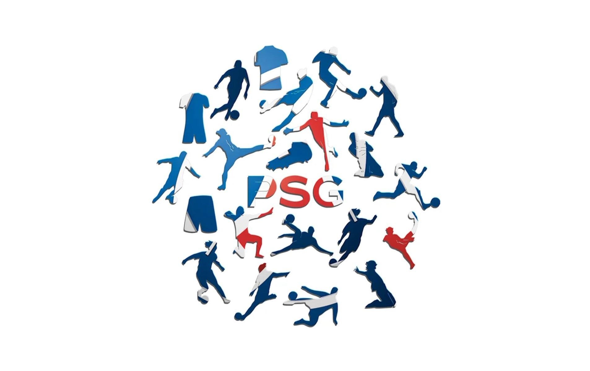 Puzzle »Iconic PSG FC – Logo«, Holzart: Birke (Herkunftsland: China)