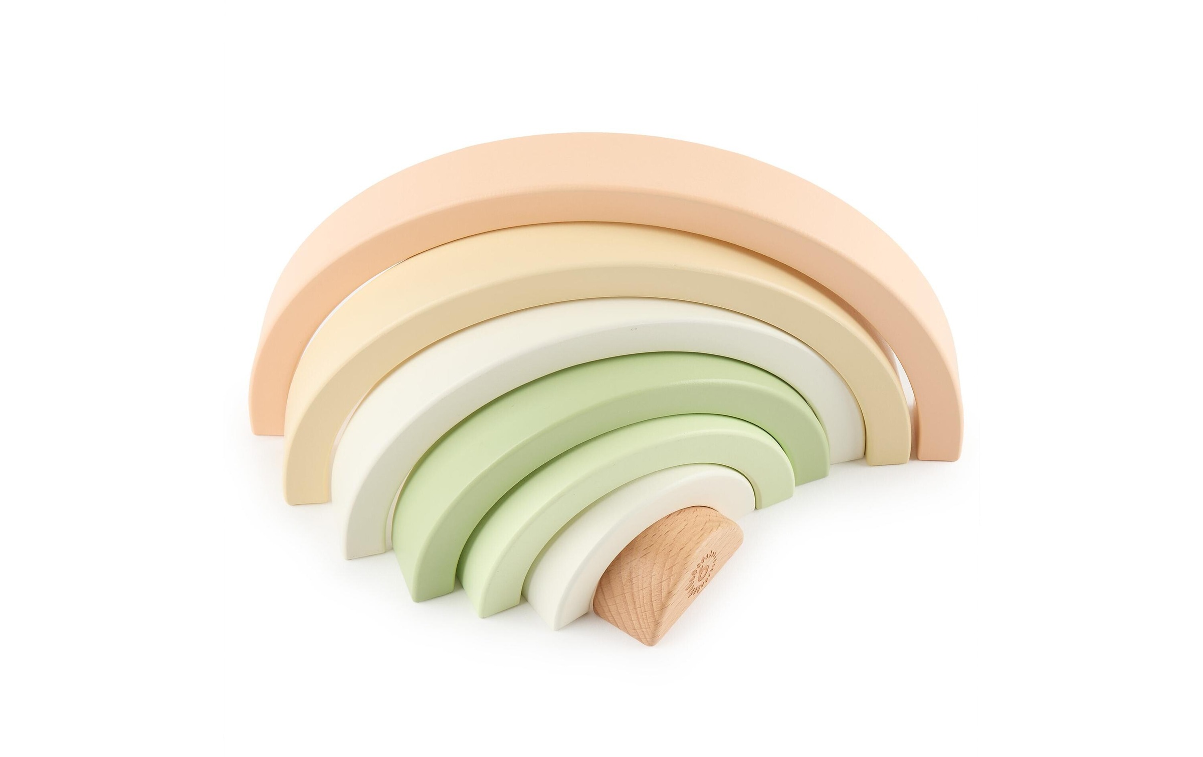 BIECO Stapelspielzeug »Regenbogen Hase Fine 24 cm x 12 cm x 2,5 cm«