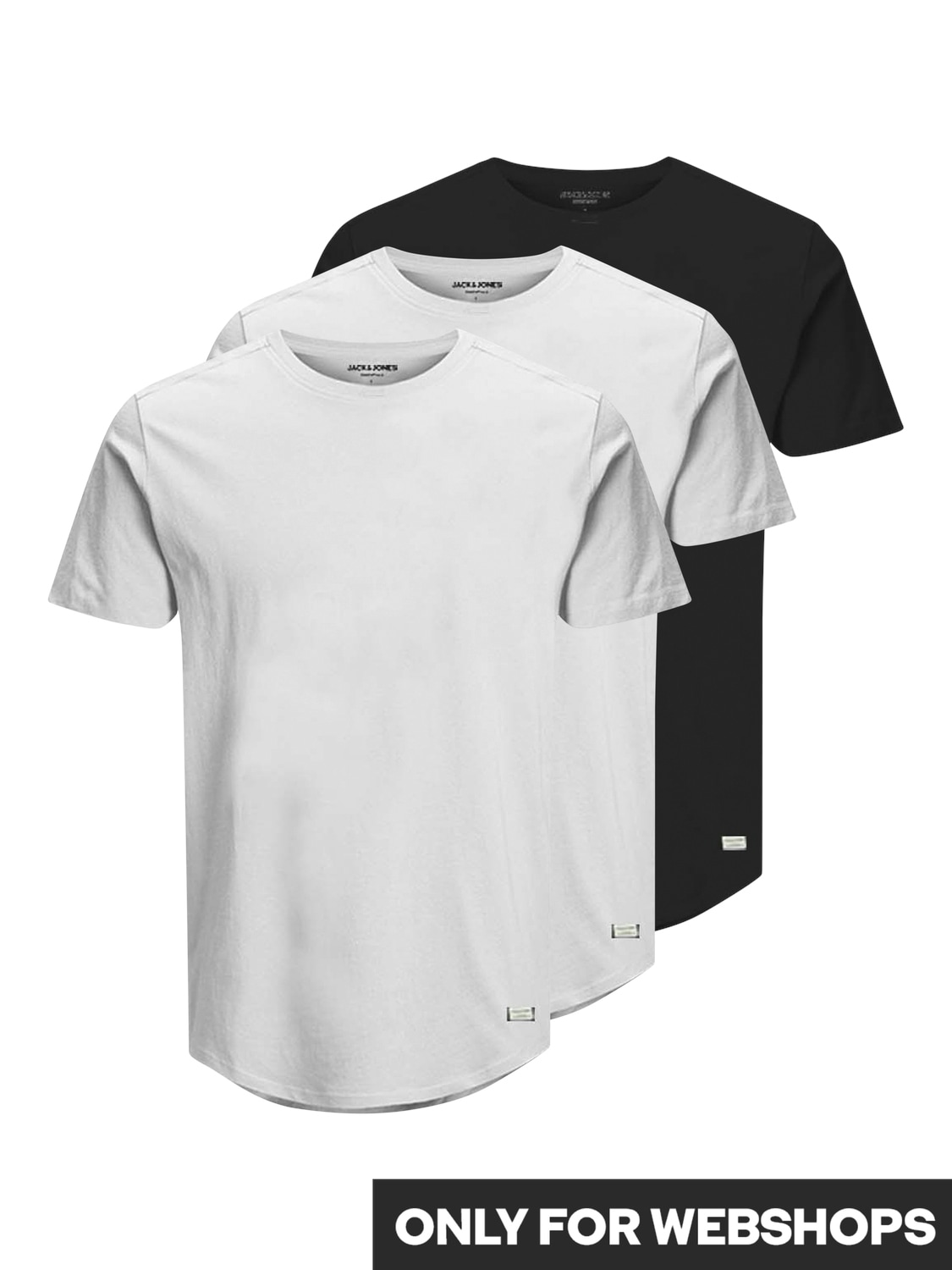 Jack & Jones T-Shirt »ENOA TEE SS CREW NECK 3PK«, (Packung, 3 tlg., 3er-Pack)