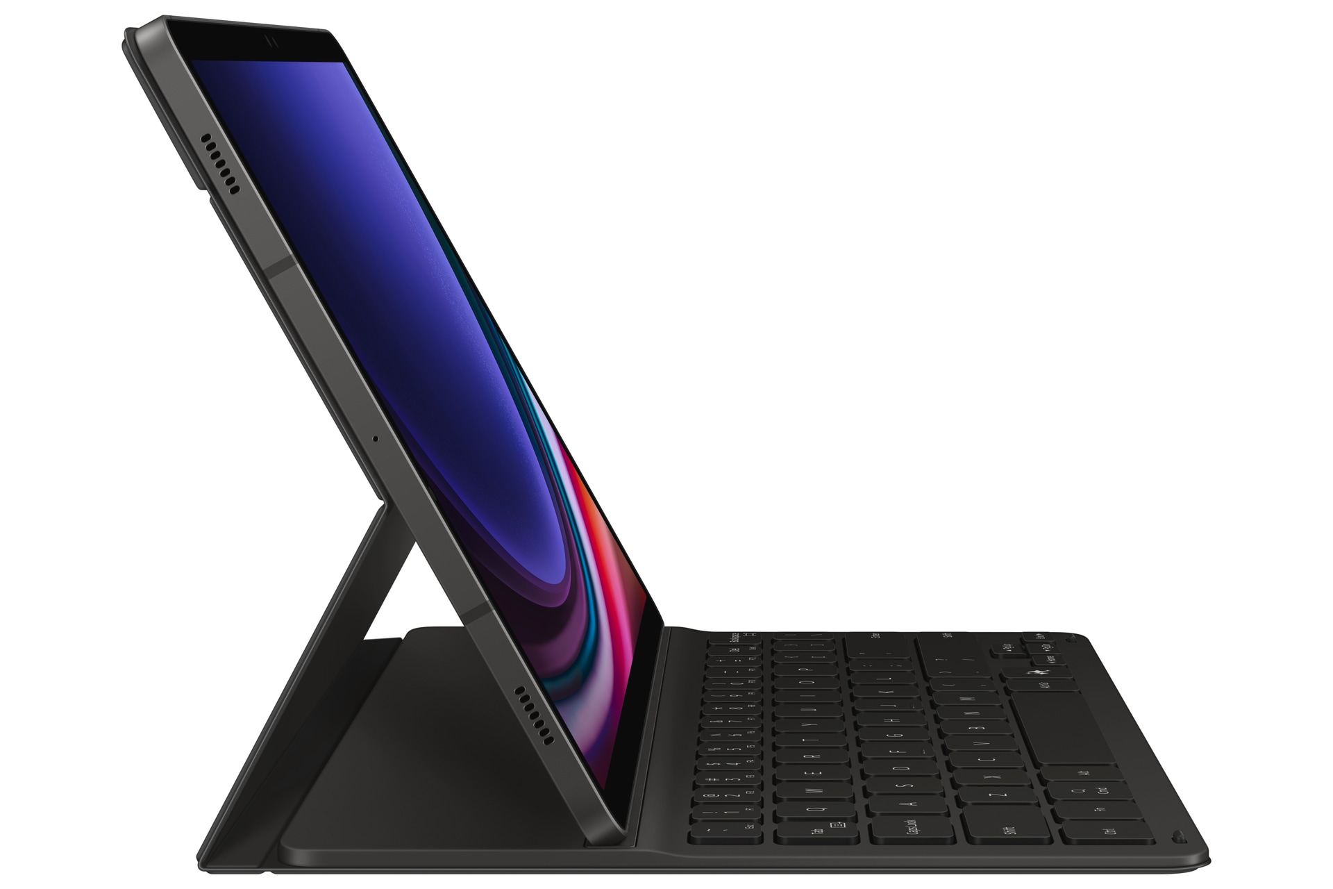 Samsung Tablet-Hülle »Book Cover Keyboard Slim für Galaxy Tab S9 | S9 FE | S10 FE«, Tastatur Cover, Schutzhülle, Tablethülle, Case, Schutzcase, stossfest