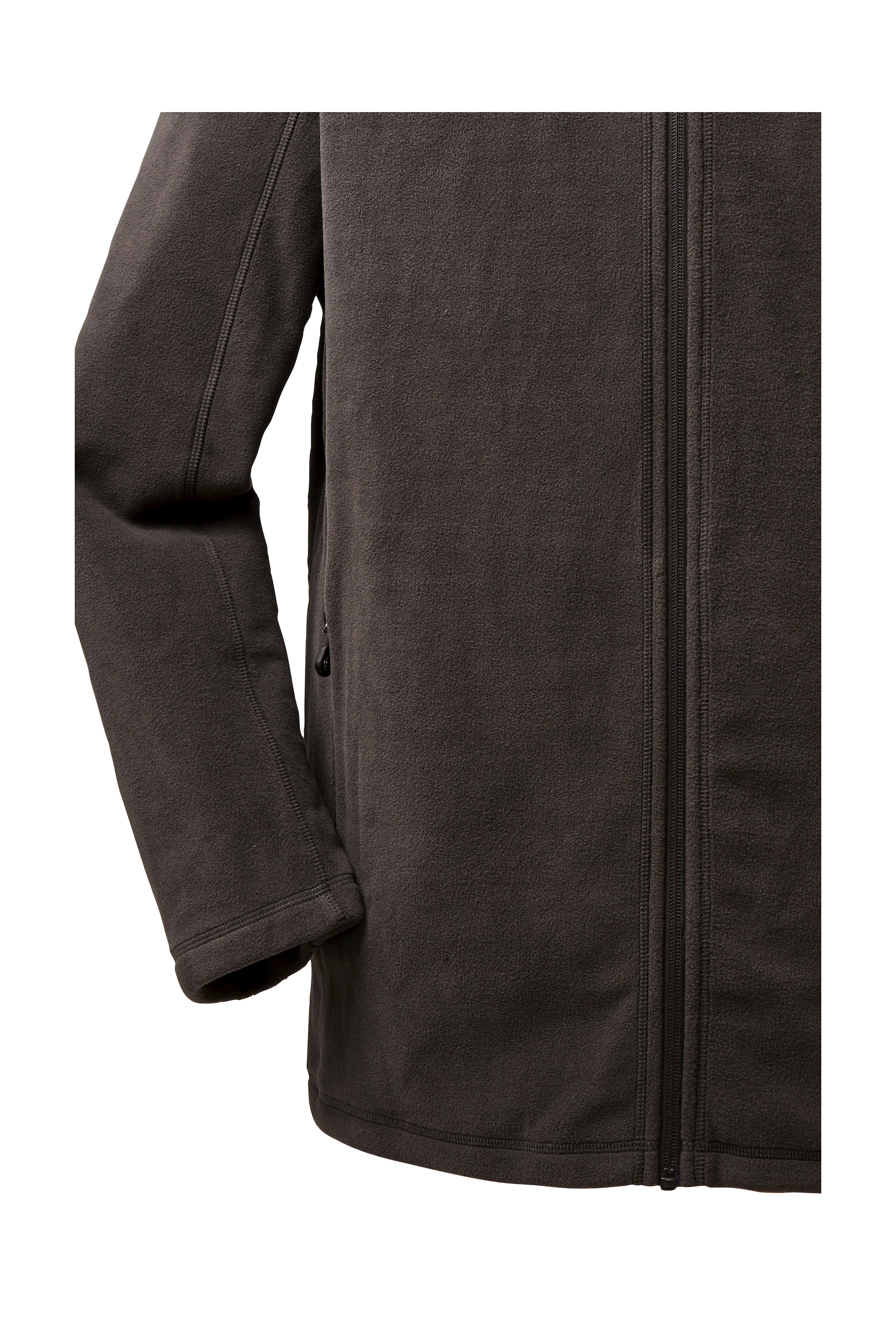 STOY Fleecejacke »STS 18 MN JCKT«, Leichte Fleecejacke mit Stretch, Kinnschutz und Zipper-Taschen