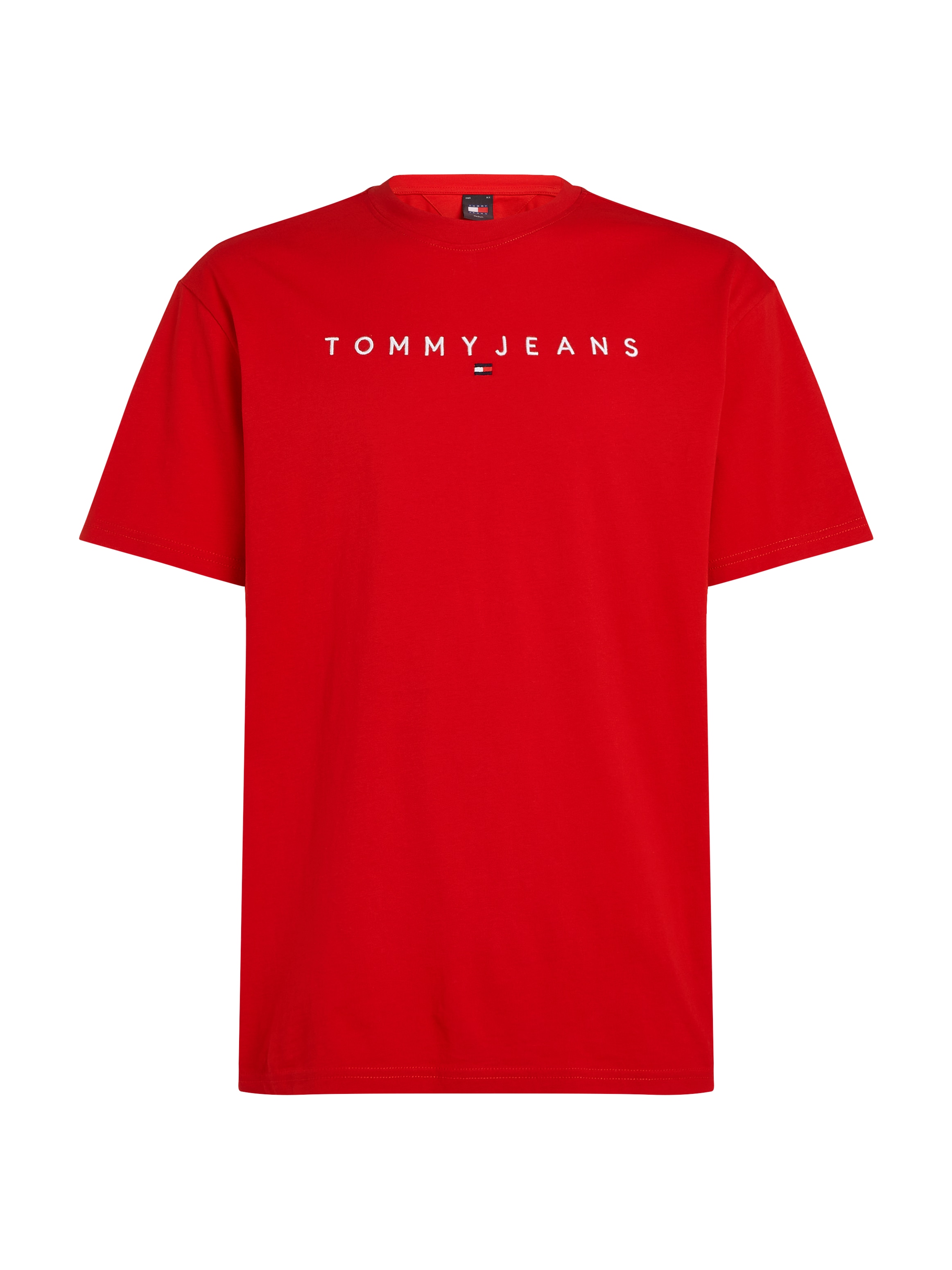 Tommy Jeans T-Shirt »TJM REG LINEAR LOGO TEE EXT«, mit Markenlabel