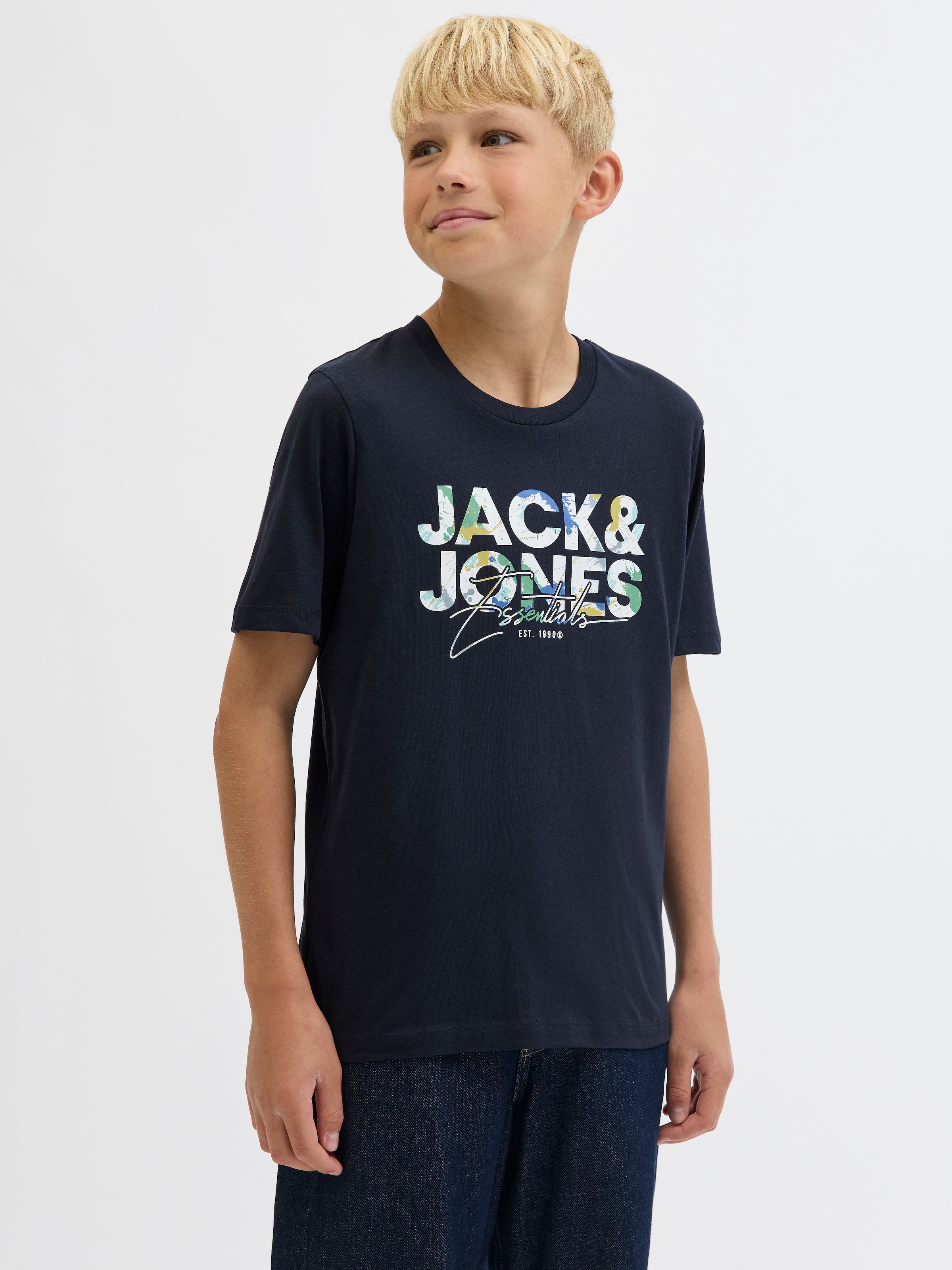 Jack & Jones Junior T-Shirt »JJGEPLAS TEE SS CREW NECK 3PK MP JNR«, (Packung, 3 tlg.)