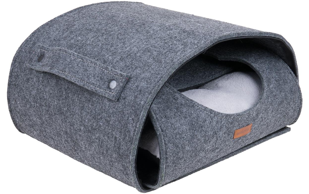 Tierkorb »Cat Cube Hygge, 38 x 38 x 36 cm,«, Polyester