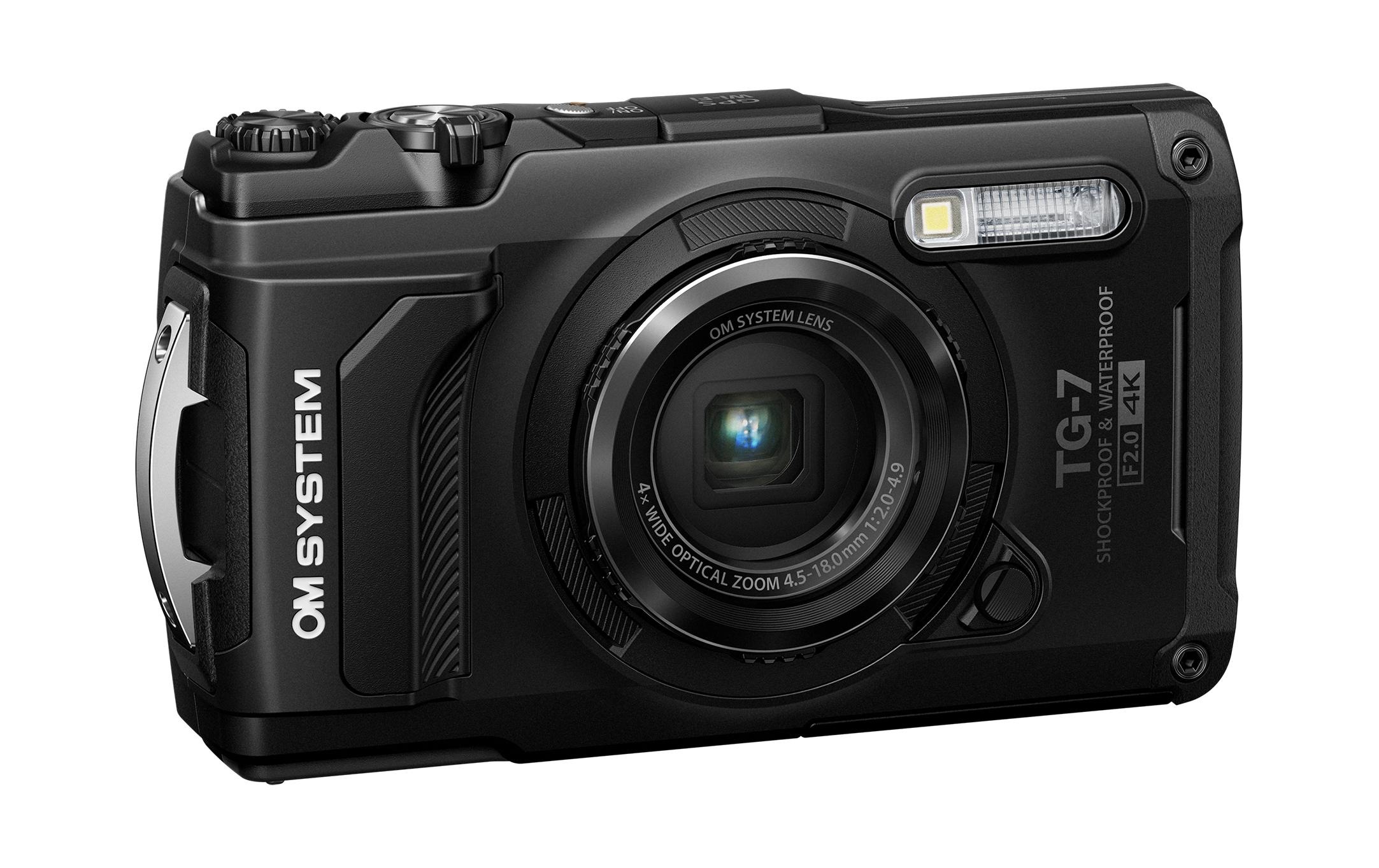 Olympus Kompaktkamera »TG-7 Schwarz«, 12 MP, WLAN (WiFi)