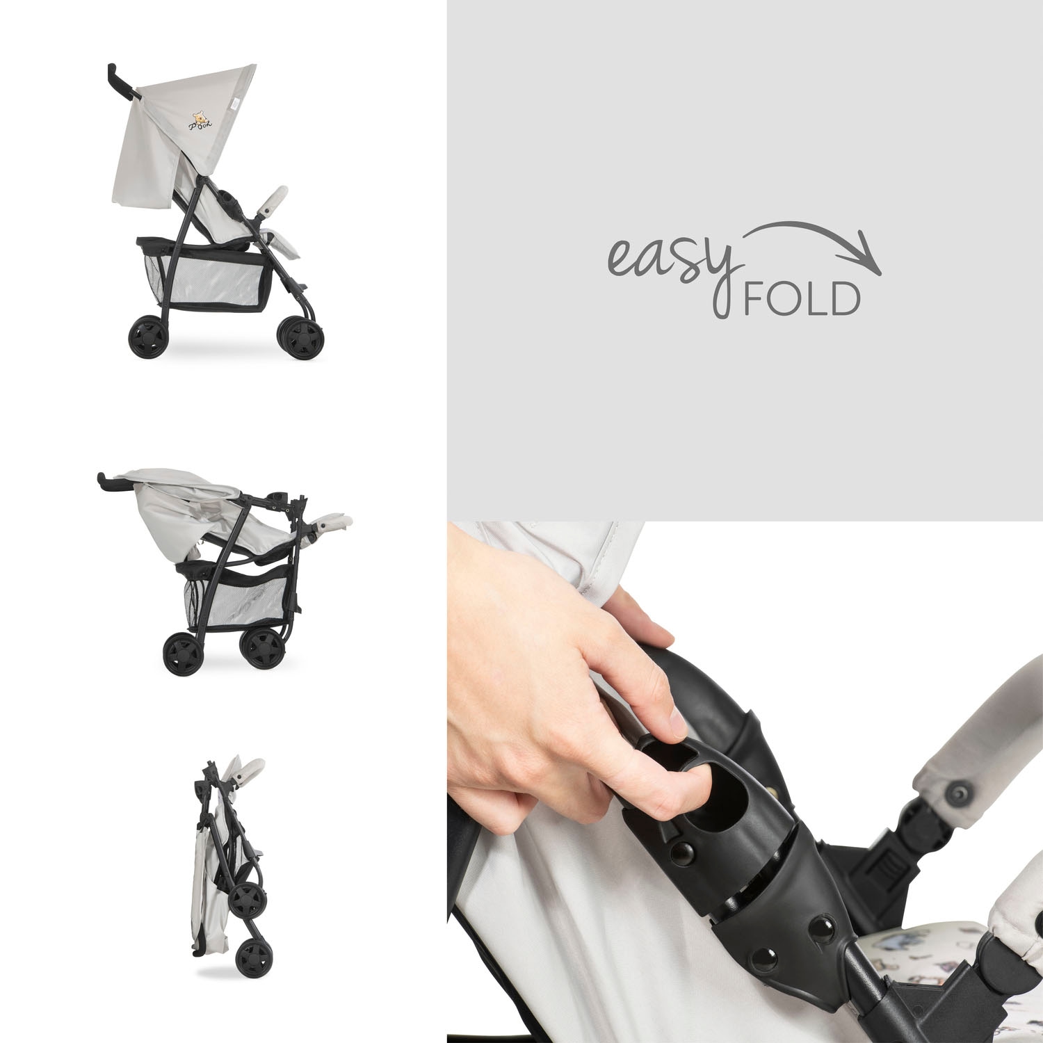 Hauck Kinder-Buggy »Sport, Pooh Exploring«, 15 kg