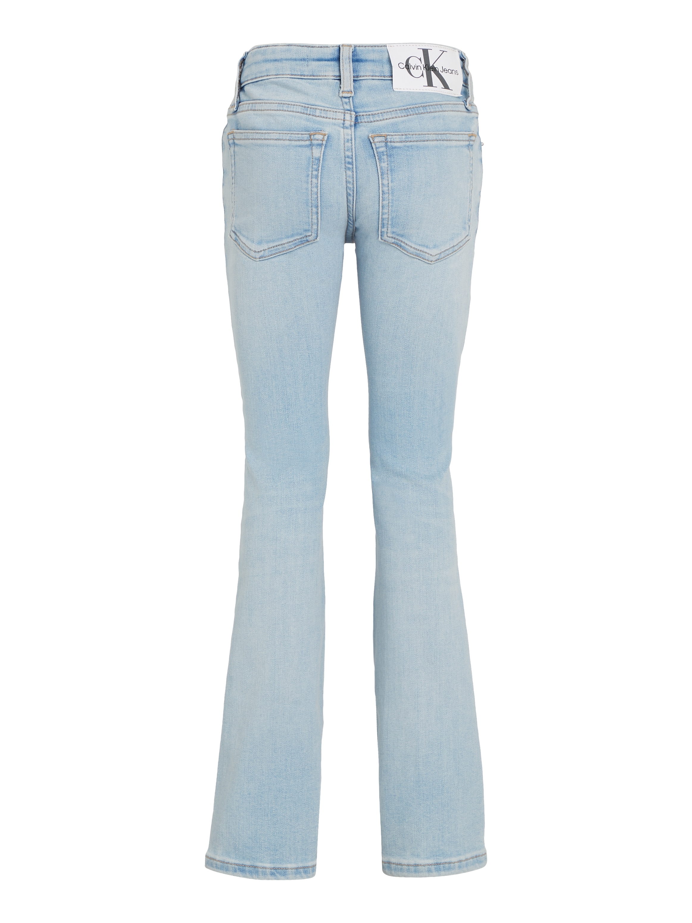 Calvin Klein Jeans Stretch-Jeans »MR FLARE LIGHT SKY BLUE STR«, Kinder bis 16 Jahre