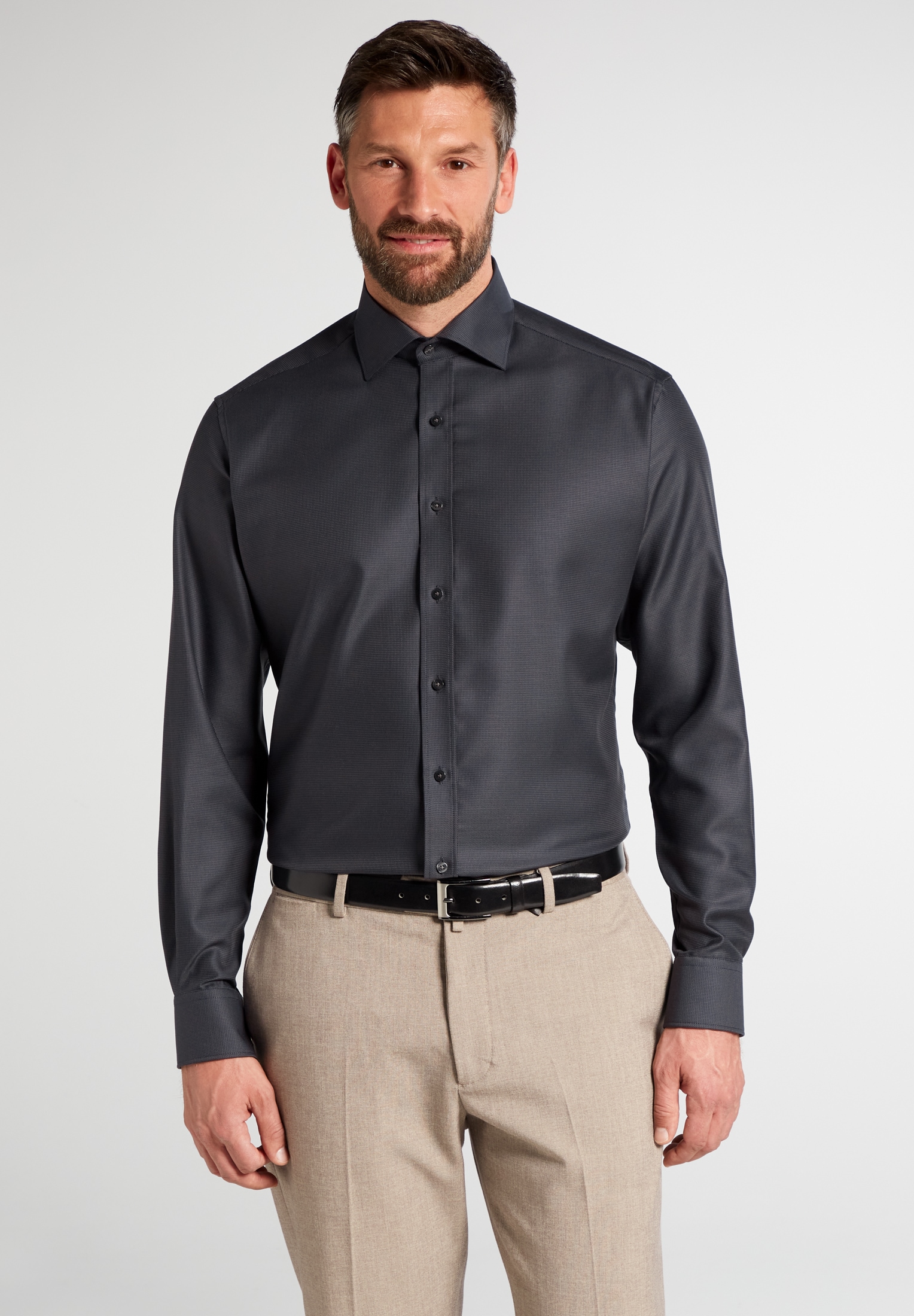 Eterna Langarmhemd »MODERN FIT« NON IRON (bügelfrei)