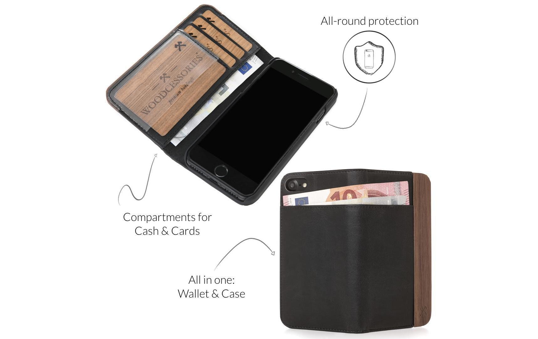 Woodcessories Handyhülle »EcoWallet«, iPhone 11