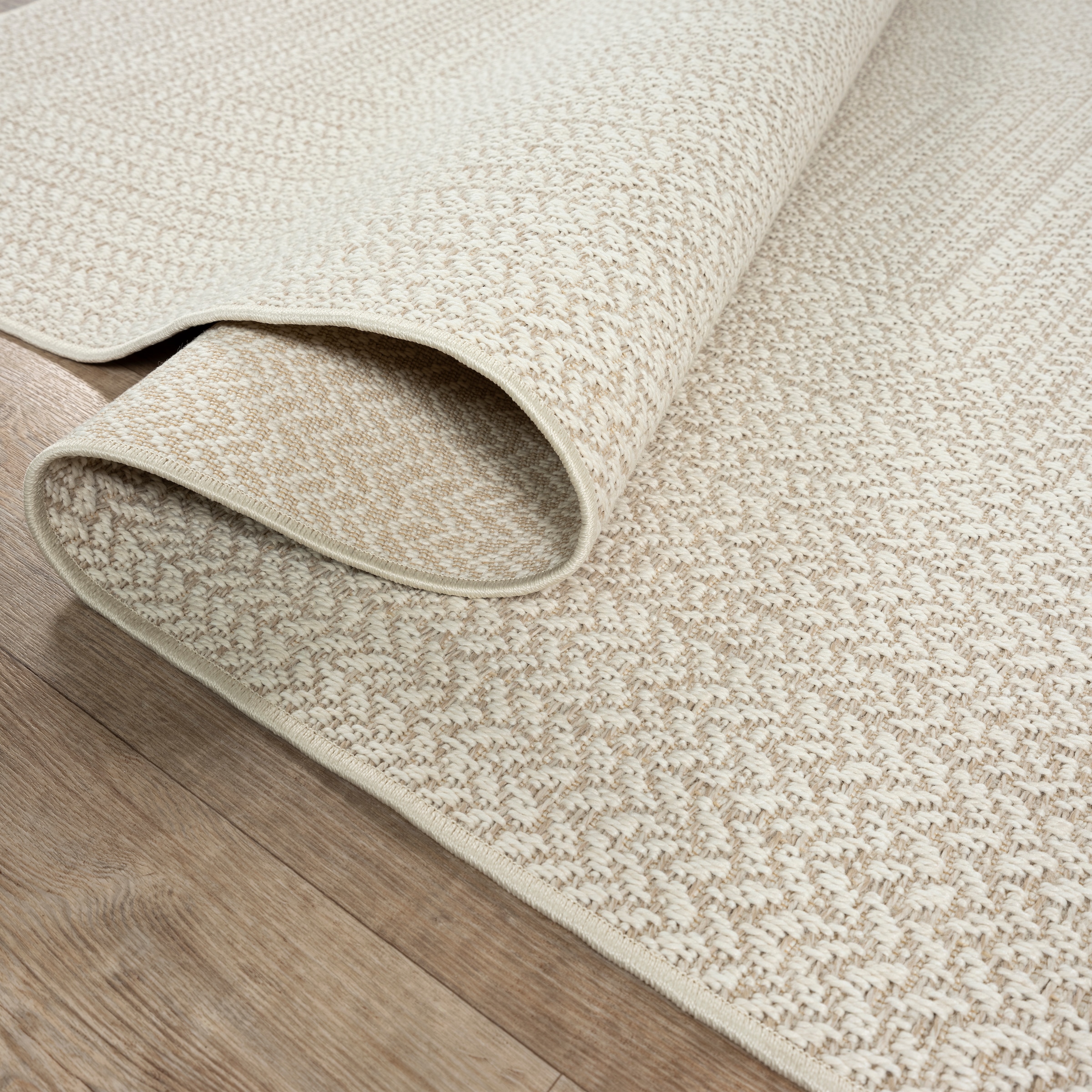 merinos Teppich »Kenzy 1«, rechteckig, 10 mm Höhe, robuster In- und Outdoor Teppich im natürlichen Jute-Look, wetterfest