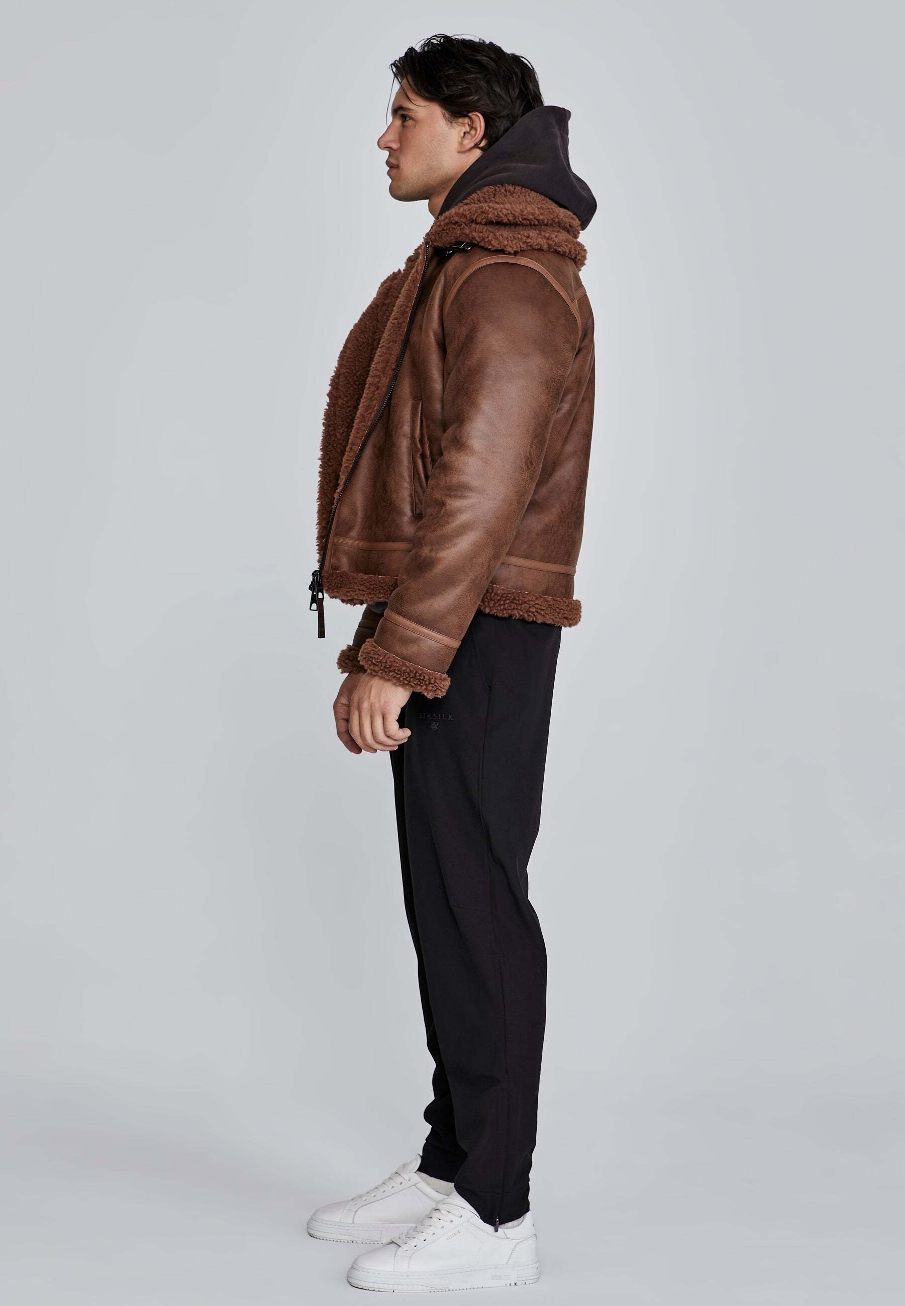 Siksilk Kurzjacke »Siksilk Jacke Aviator Jacket«