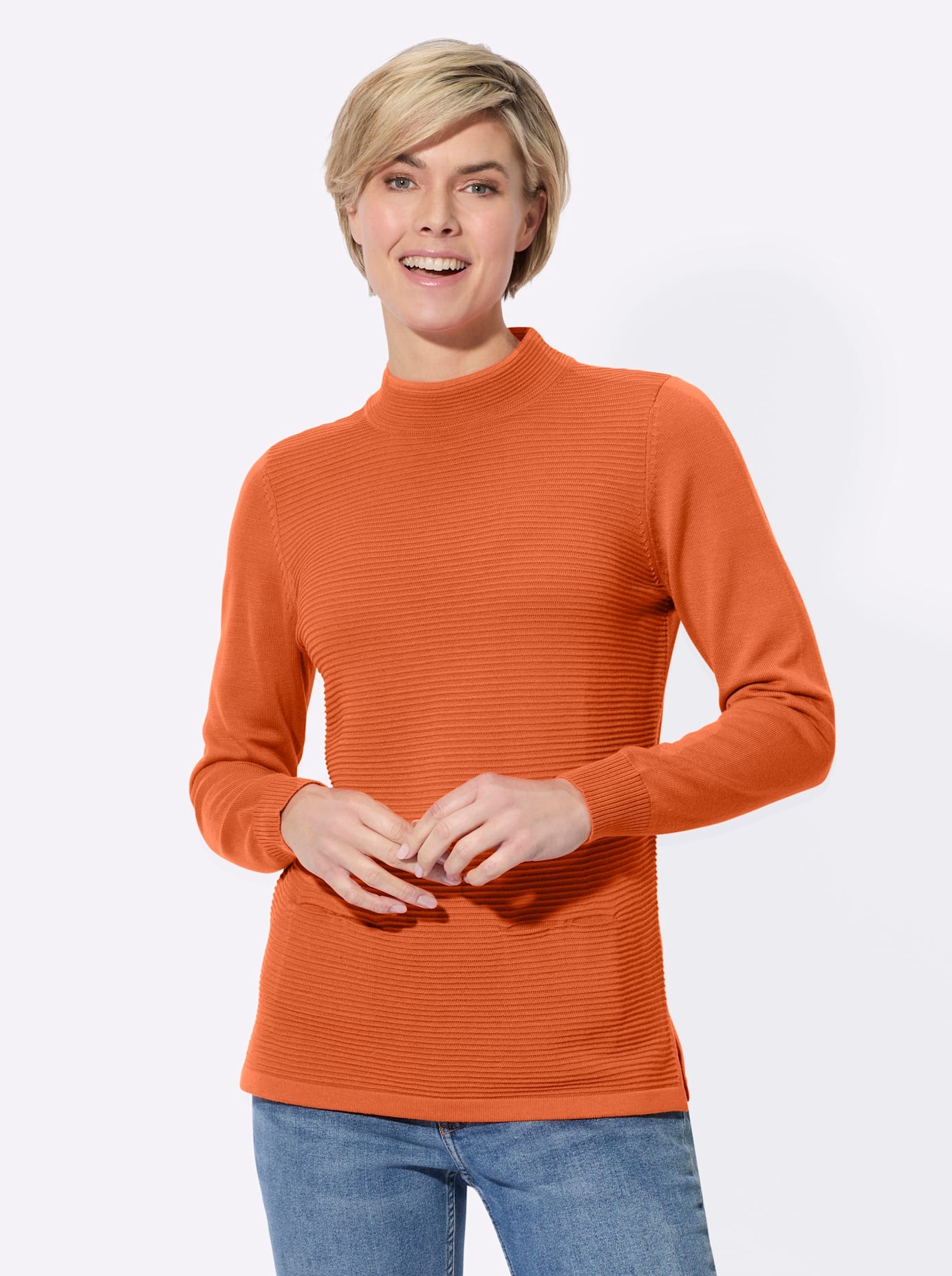 Classic Basics Stehkragenpullover »Stehkragen-Pullover«