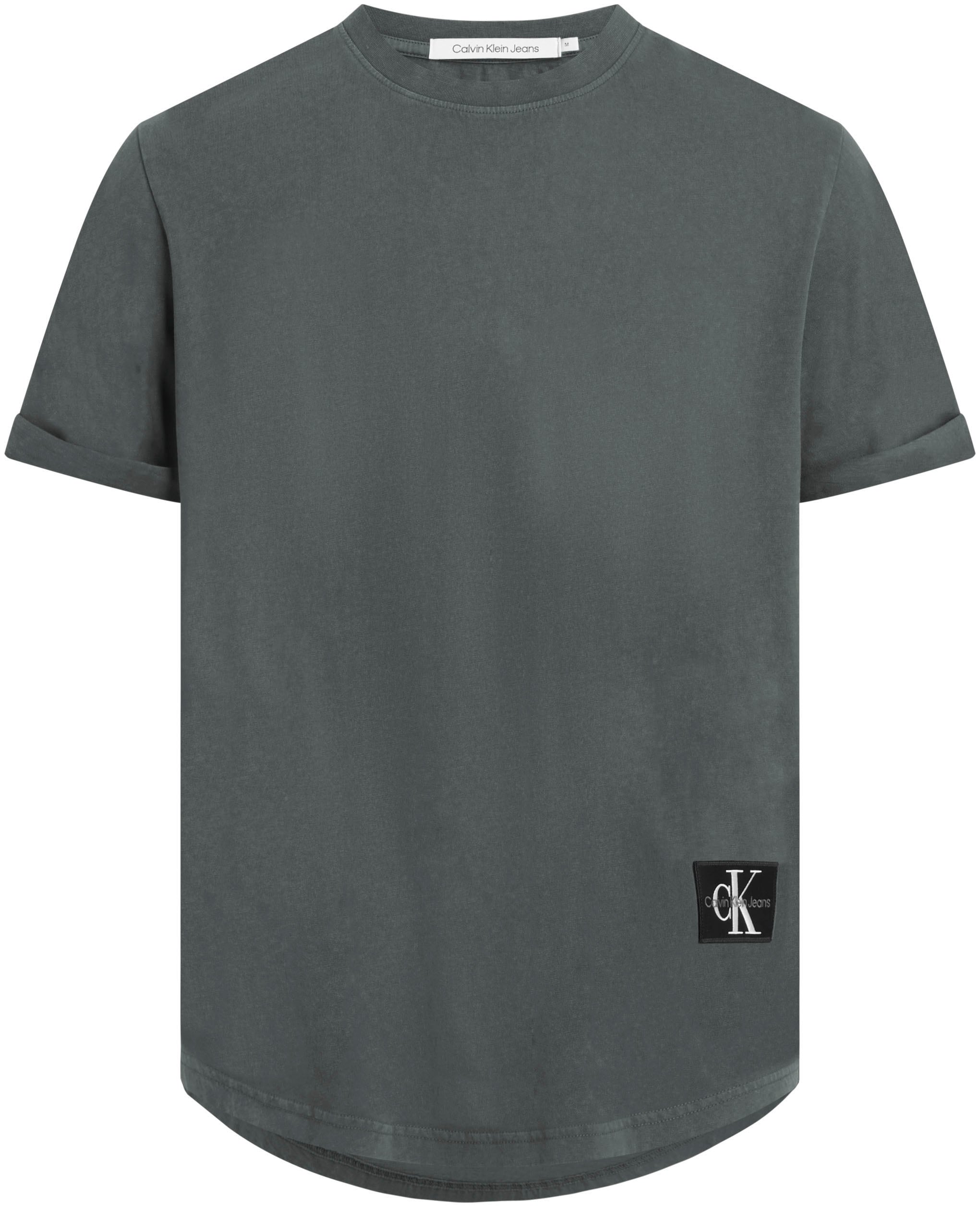 Calvin Klein Jeans T-Shirt »WASHED MONOLOGO BADGE TEE«, mit Logopatch