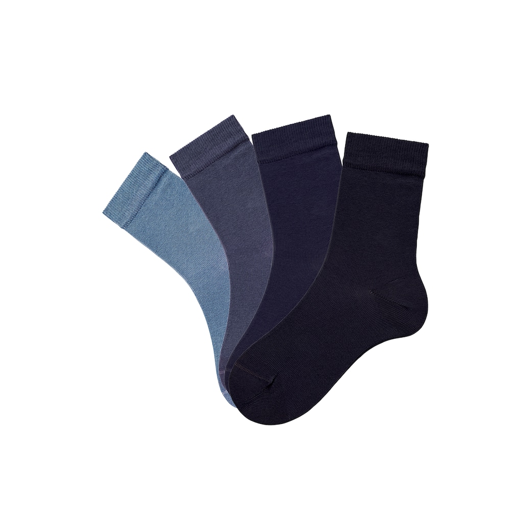 H.I.S Socken, (4 Paar), in unterschiedlichen Farbzusammenstellungen