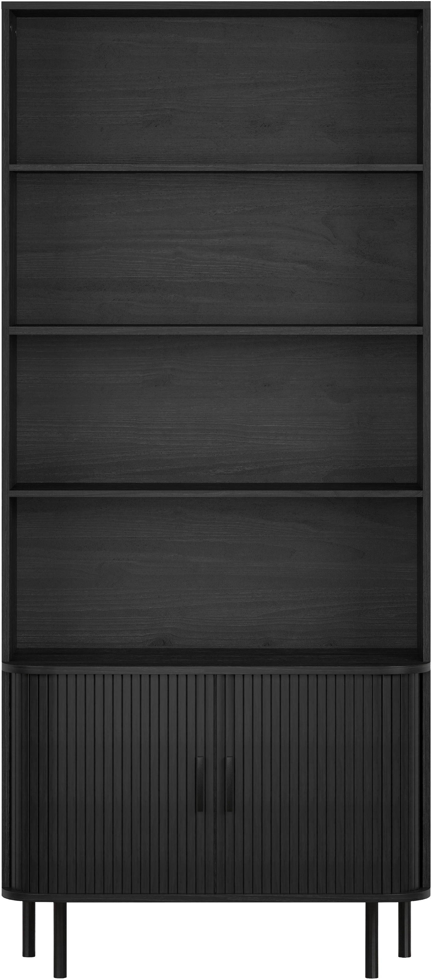 INOSIGN Bücherregal »Ronda«, (1 St.), Standregal mit Schiebetüren - Masse (B/T/H) 80/40/172 cm