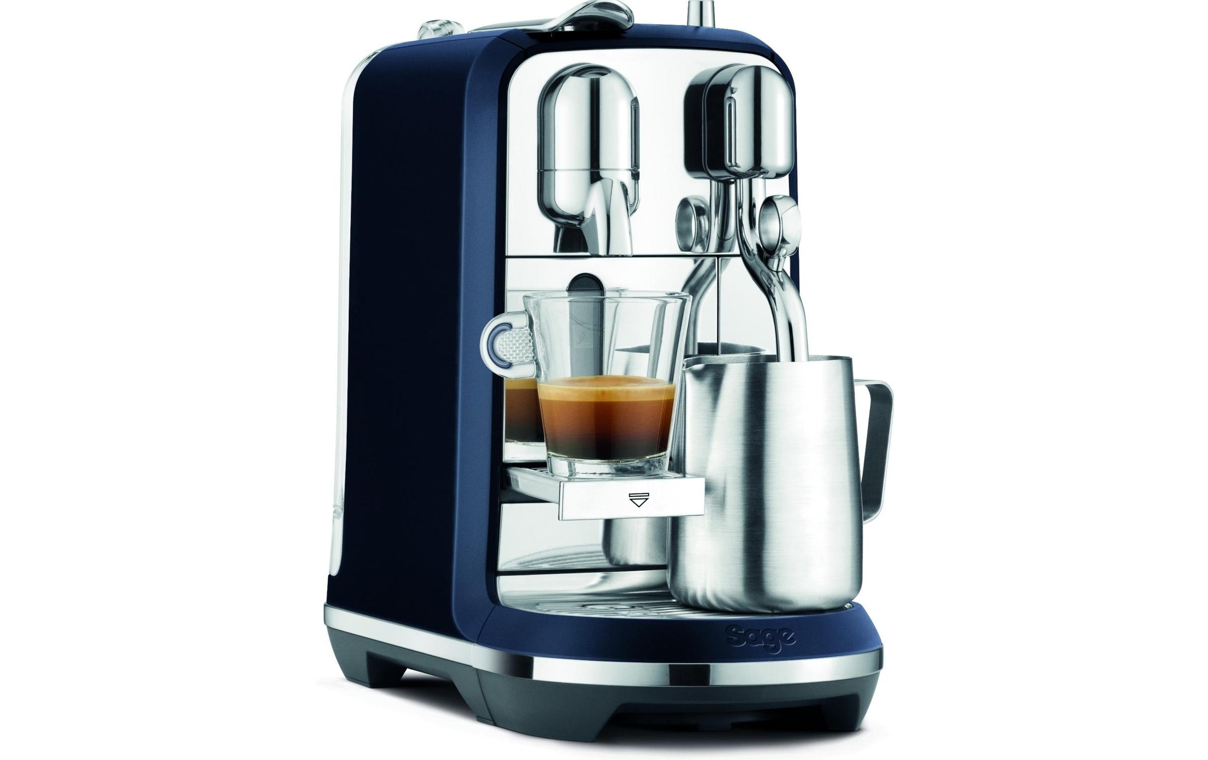 Sage Kapselmaschine »Nespressomaschine Creatista Plus Blue«