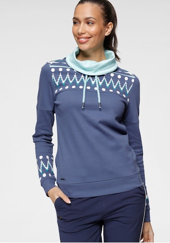 KangaROOS Sweatshirt, mit trendigem Druck vorn und an den Ärmeln kaufen