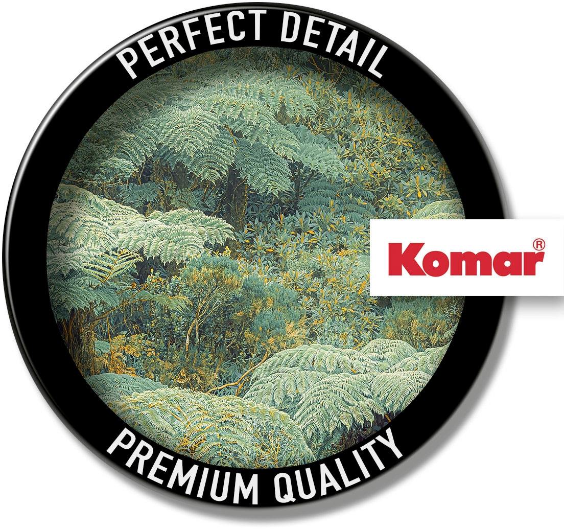 Komar Fototapete »Digitaldruck Vlies - Jungle Lands - Grösse 400 x 250 cm«, bedruckt, Wohnzimmer, Schlafzimmer
