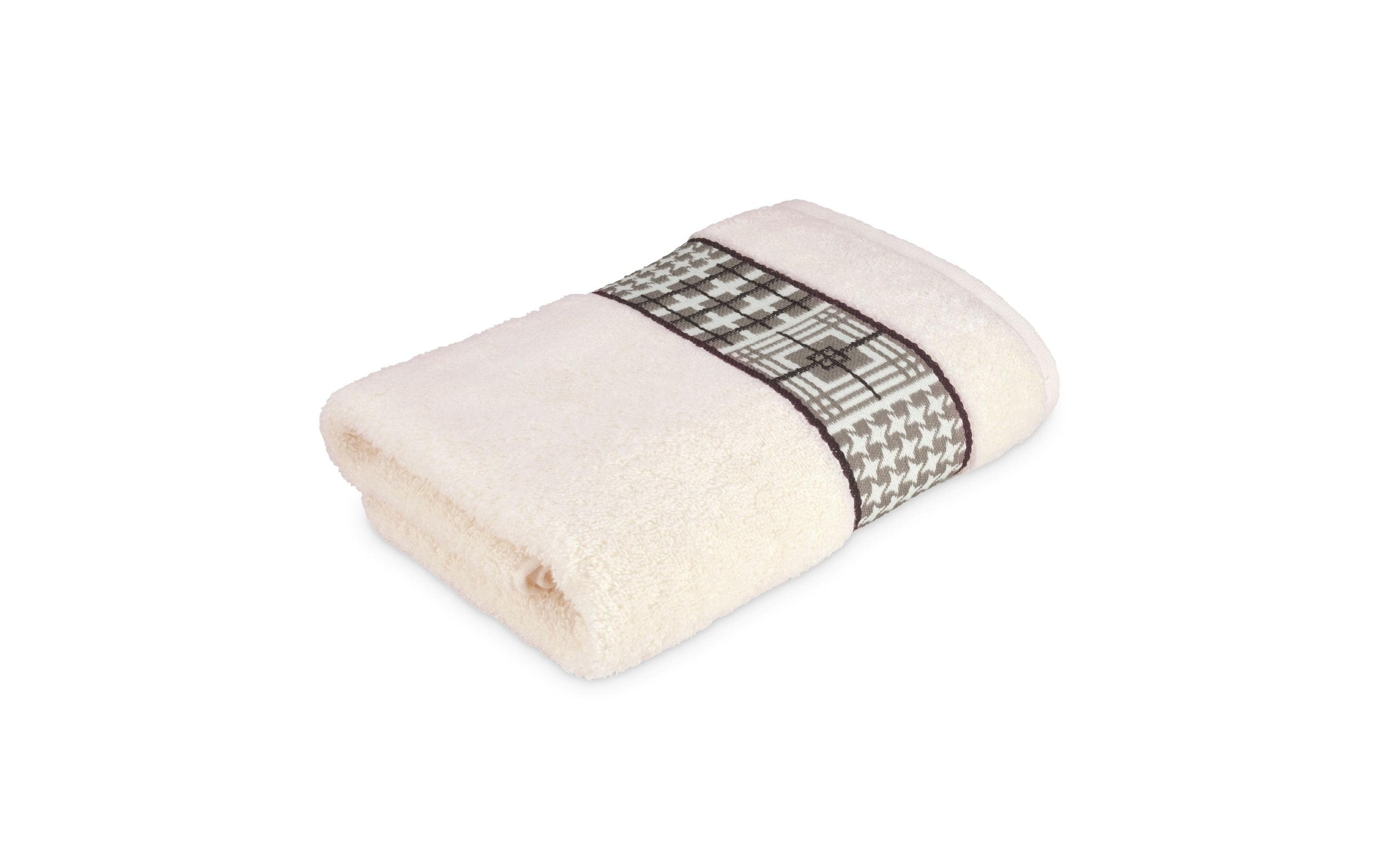 frottana Handtuch »Fjord 50 x 100 cm, Ivory«, (1 St.)