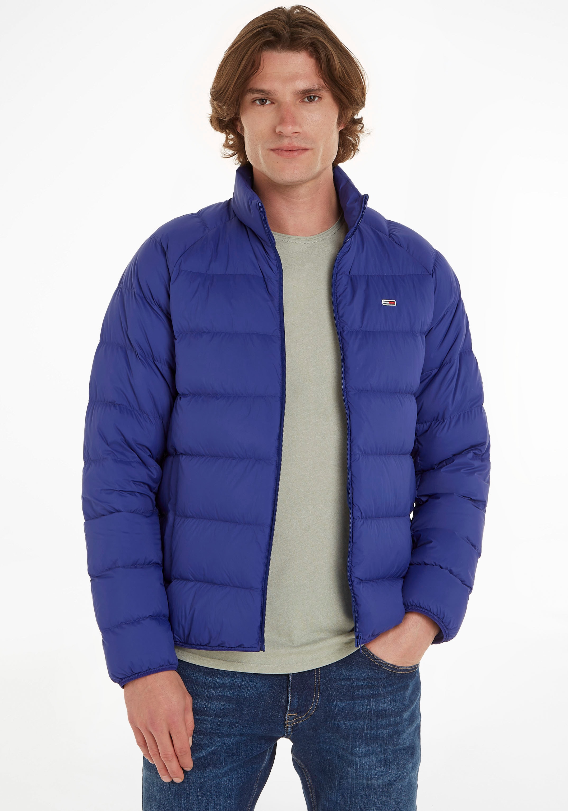 Daunenjacke »TJM LIGHT DOWN JACKET«, mit Logostickerei