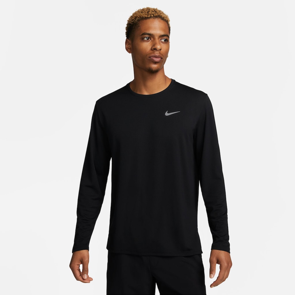 Nike Laufshirt »DRI-FIT UV MILER MEN'S LONG-SLEEVE RUNNING TOP«