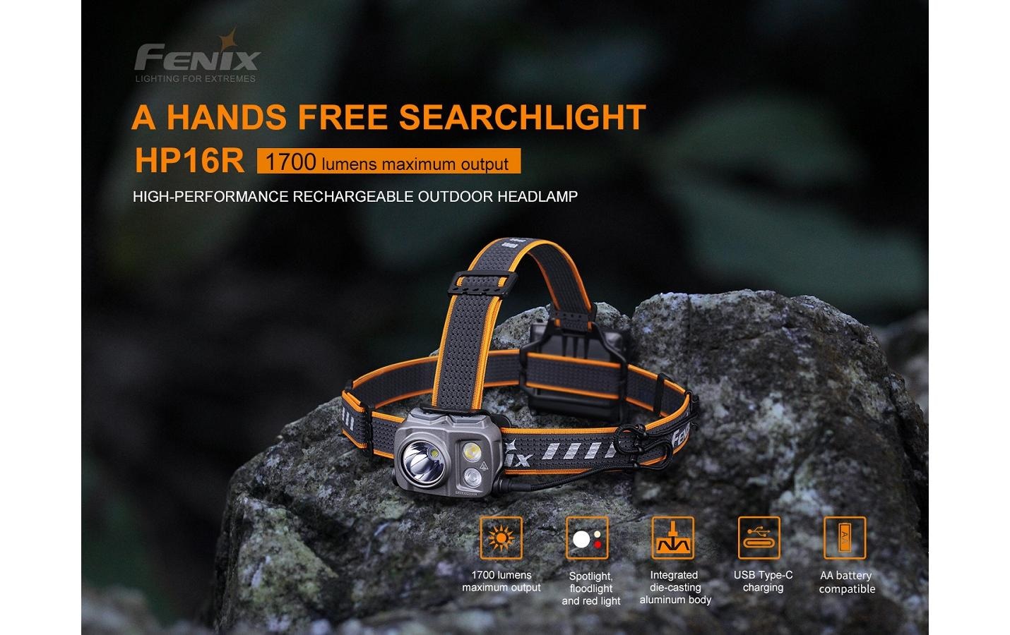 Fenix Stirnlampe »Stirnlampe HP16R«