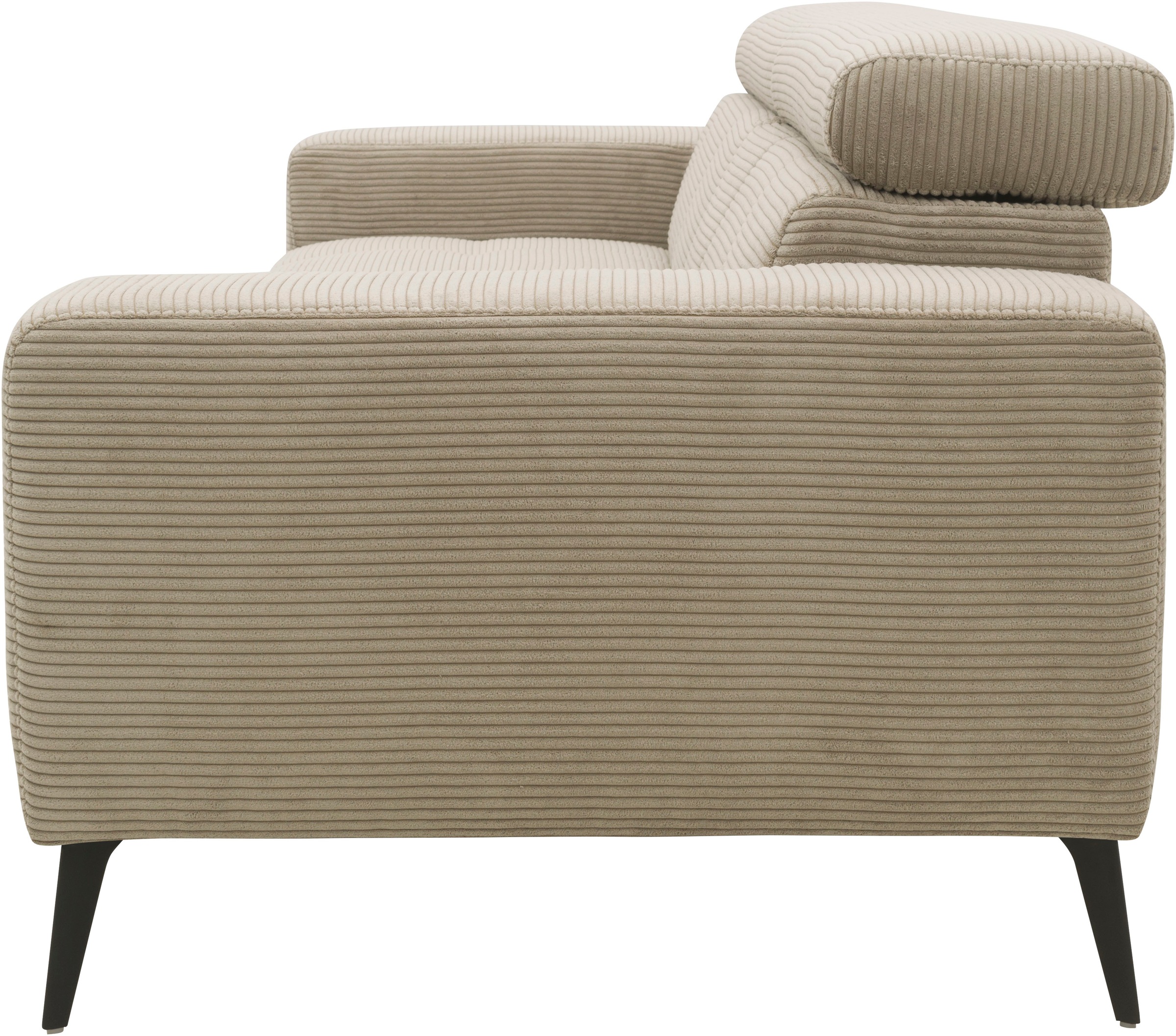 DOMO collection 2-Sitzer »Trento, mit Kufenfuss oder Einzelfuss«, wahlweise mit Kopfteilverstellung und in zwei Grössen erhältlich
