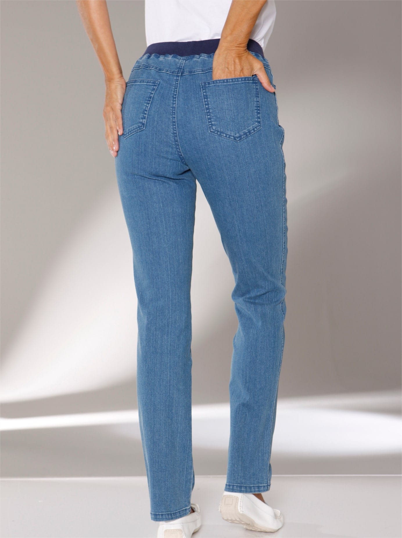 Classic Basics Stretch-Jeans, (1 tlg.)